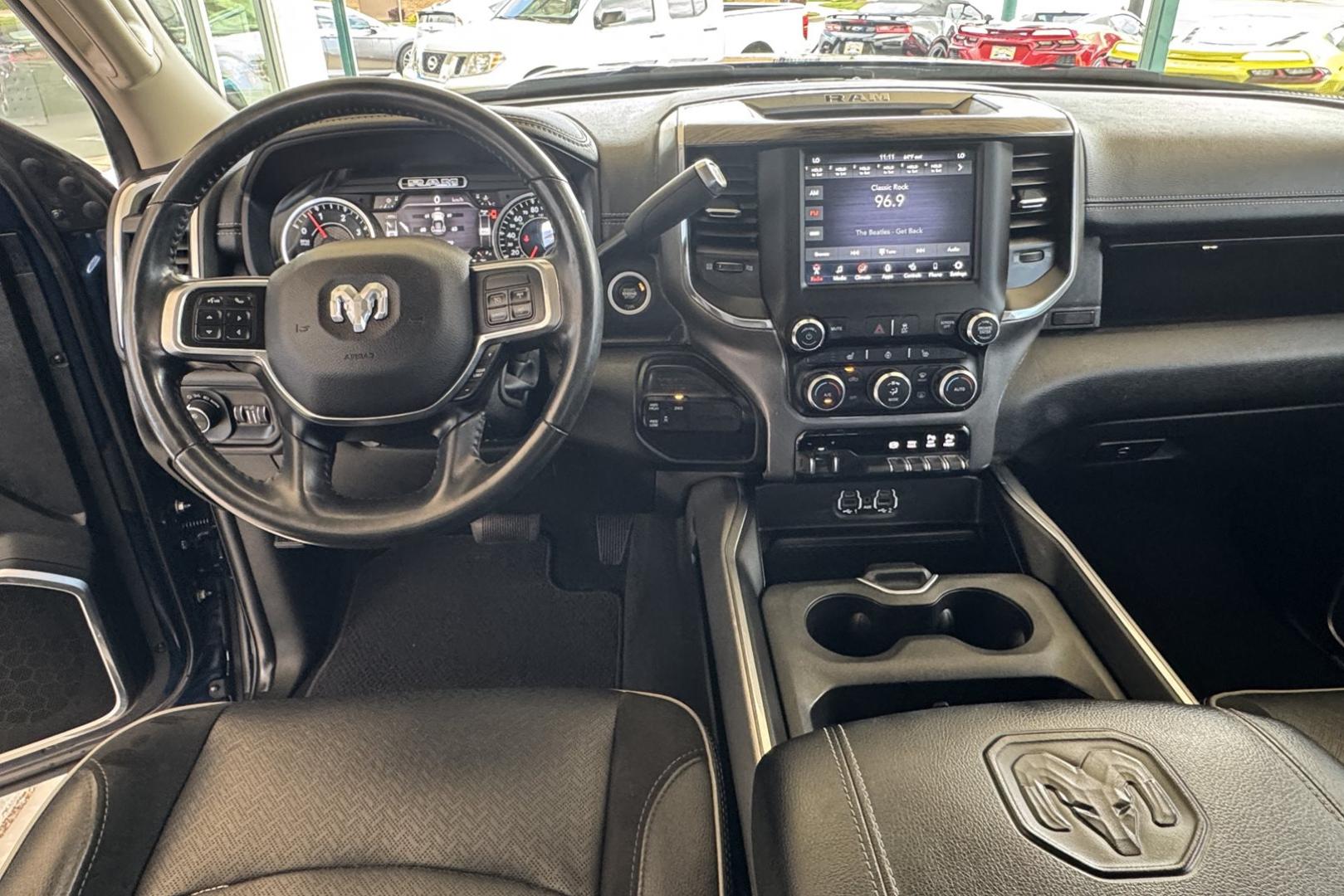 2021 Patriot Blue Pearl Coat /Black RAM 2500 Laramie (3C6UR5FLXMG) with an 6 Cyl 6.7 Liter Cummins Turbo Diesel engine, Automatic 6 Speed transmission, located at 2304 W. Main St., Boise, ID, 83702, (208) 342-7777, 43.622105, -116.218658 - Low Mileage And Well Cared For One Owner Idaho Truck! - Photo#12