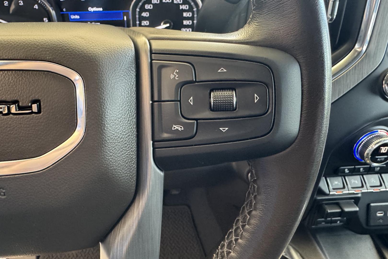 2022 White /Tobacco GMC Sierra Denali (1GTU9FET4NZ) with an 6 Cyl 3.0 Liter Duramax Turbo Diesel engine, Automatic 10 Speed transmission, located at 2304 W. Main St., Boise, ID, 83702, (208) 342-7777, 43.622105, -116.218658 - Duramax Powered Denali! New Tires And Ready To Go! - Photo#21