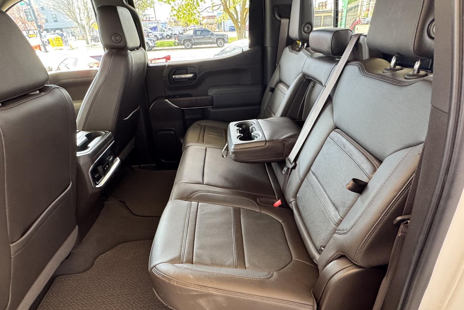 2022 White /Tobacco GMC Sierra Denali (1GTU9FET4NZ) with an 6 Cyl 3.0 Liter Duramax Turbo Diesel engine, Automatic 10 Speed transmission, located at 2304 W. Main St., Boise, ID, 83702, (208) 342-7777, 43.622105, -116.218658 - Duramax Powered Denali! New Tires And Ready To Go! - Photo#25