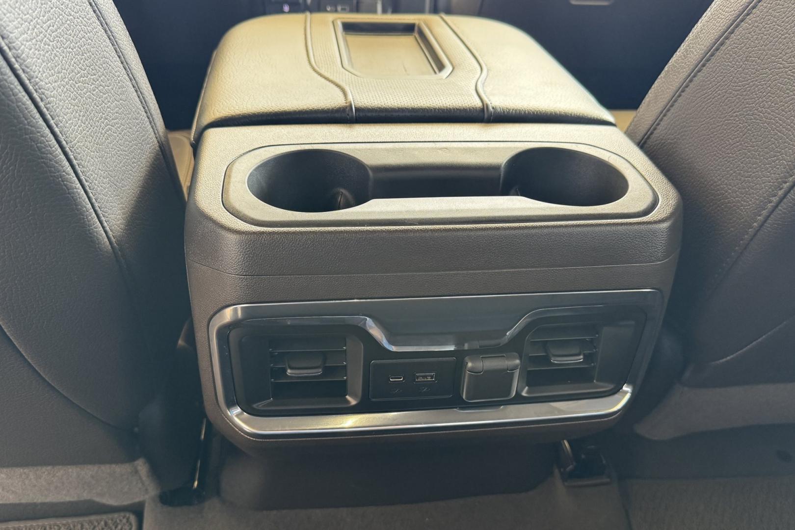 2022 White /Tobacco GMC Sierra Denali (1GTU9FET4NZ) with an 6 Cyl 3.0 Liter Duramax Turbo Diesel engine, Automatic 10 Speed transmission, located at 2304 W. Main St., Boise, ID, 83702, (208) 342-7777, 43.622105, -116.218658 - Duramax Powered Denali! New Tires And Ready To Go! - Photo#27