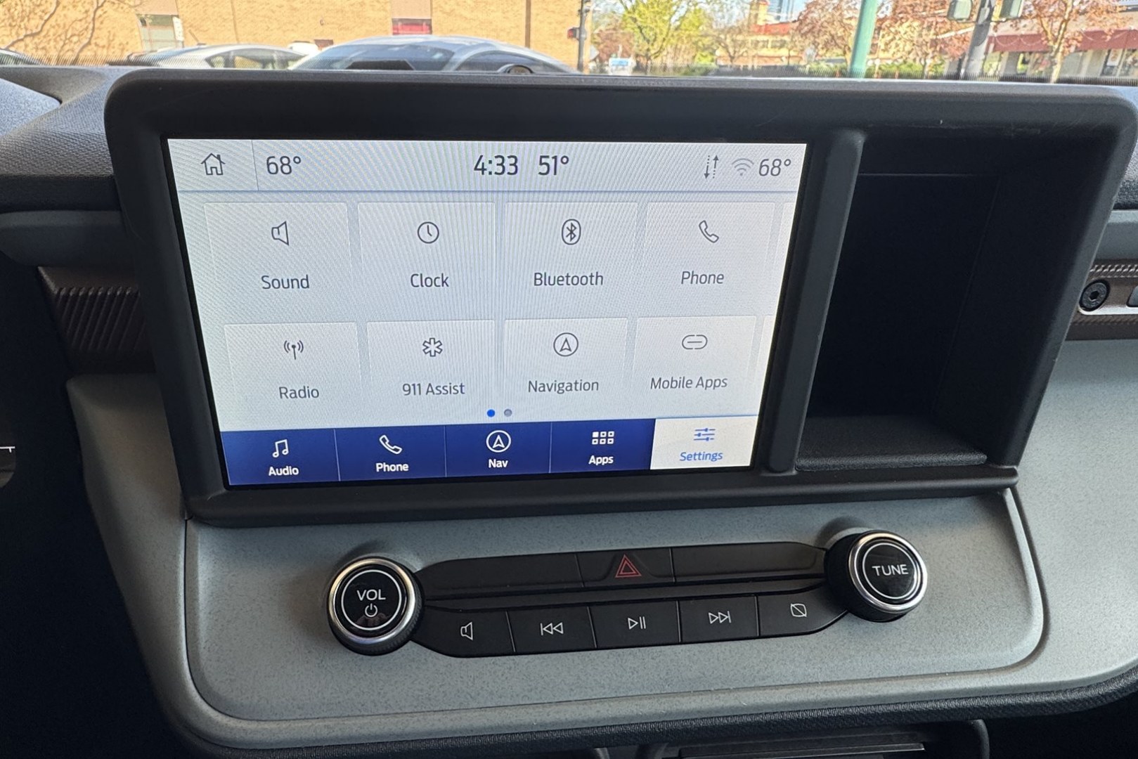 2024 Hot Pepper Red Metallic /Desert Brown Ford Maverick Lariat (3FTTW8S95RR) with an 4 Cyl 2.0 Liter Turbo engine, Automatic 8 Speed transmission, located at 2304 W. Main St., Boise, ID, 83702, (208) 342-7777, 43.622105, -116.218658 - New Tires! A Lot Of Safety Options And Great Fuel Economy! - Photo#7