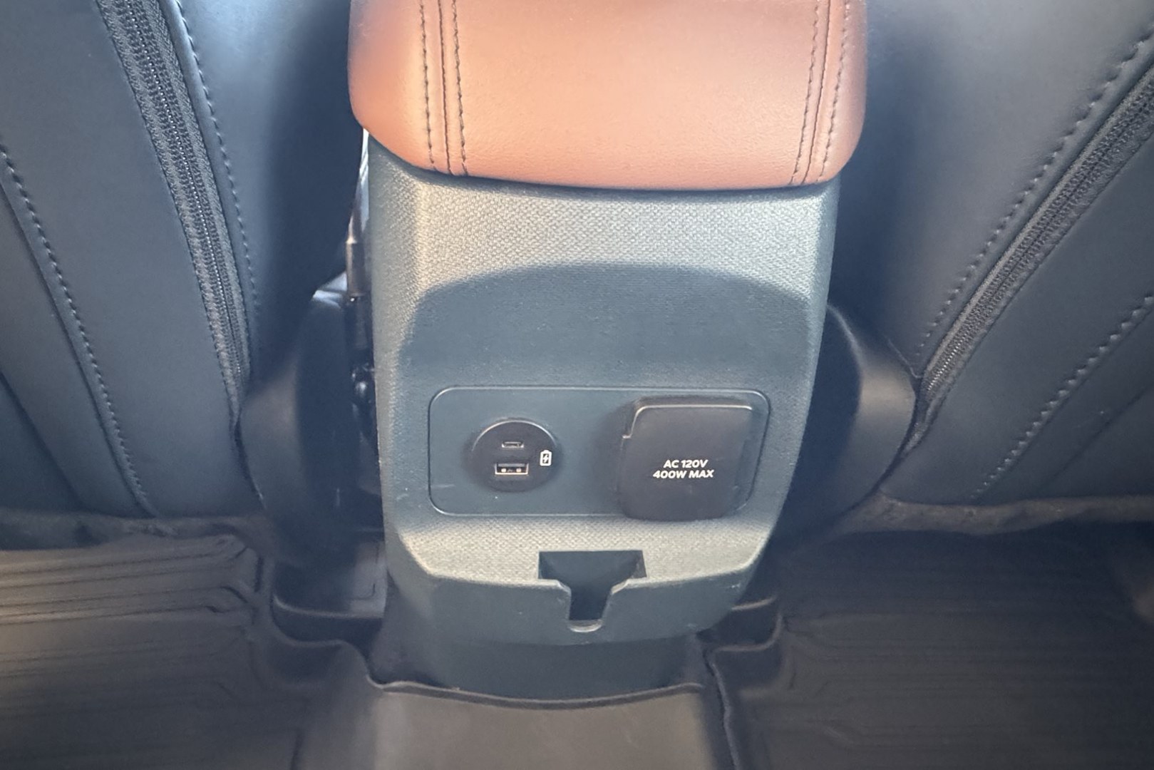 2024 Hot Pepper Red Metallic /Desert Brown Ford Maverick Lariat (3FTTW8S95RR) with an 4 Cyl 2.0 Liter Turbo engine, Automatic 8 Speed transmission, located at 2304 W. Main St., Boise, ID, 83702, (208) 342-7777, 43.622105, -116.218658 - New Tires! A Lot Of Safety Options And Great Fuel Economy! - Photo#17