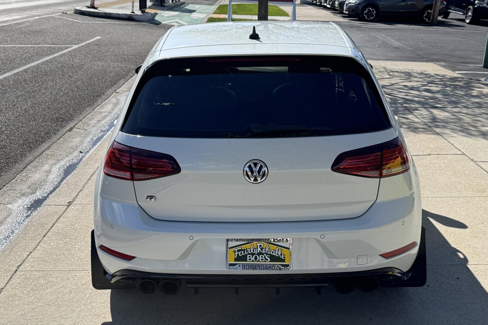 2019 White /Black Volkswagen Golf R 4MOTION (WVWVA7AU9KW) with an 4 Cyl 2.0 Liter Turbo engine, Automatick 7 Speed DSG transmission, located at 2304 W. Main St., Boise, ID, 83702, (208) 342-7777, 43.622105, -116.218658 - Hard To Find! A Blast To Drive! - Photo#1