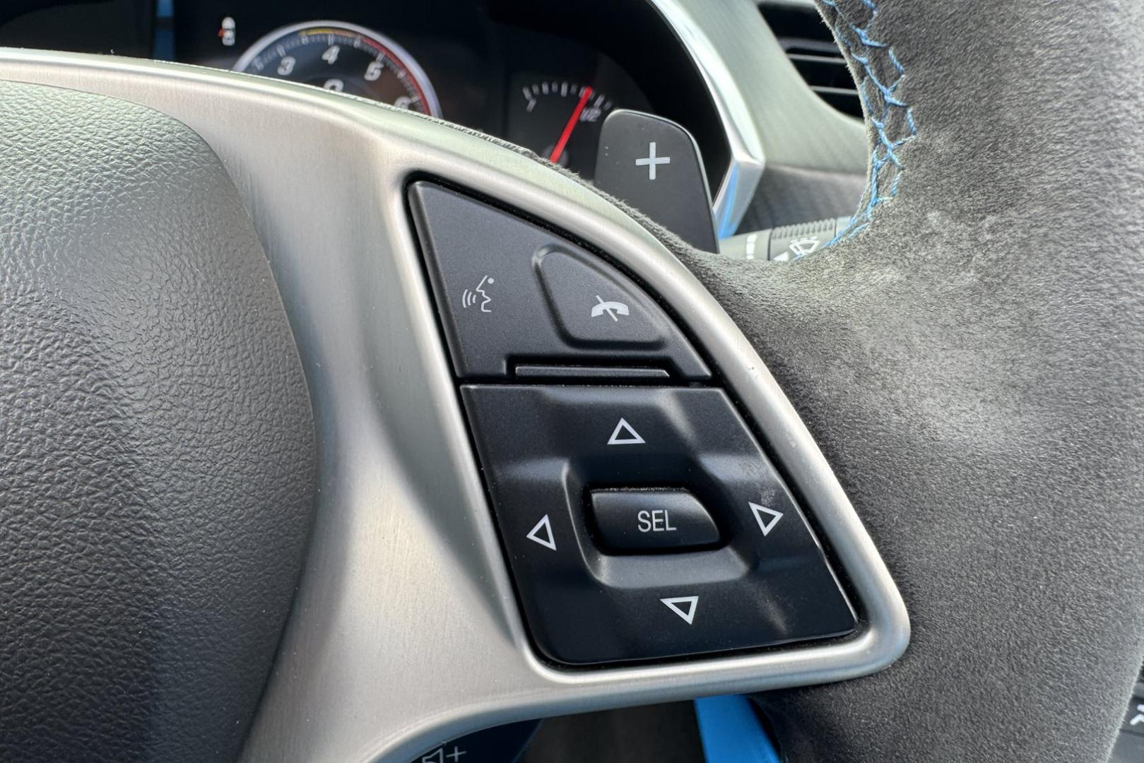 2017 Watkins Glen Gray Metallic /Tension Blue/Black Chevrolet Corvette Grand Sport 3LT (1G1Y12D71H5) with an V8 6.2 Liter engine, Automatic 8 Speed transmission, located at 2304 W. Main St., Boise, ID, 83702, (208) 342-7777, 43.622105, -116.218658 - The 2017 Chevrolet Corvette Grand Sport combines a lightweight architecture, a track-honed aerodynamics package, a naturally aspirated engine to deliver exceptional performance. The Grand Sport Collector Edition features an exclusive Watkins Glen Gray Metallic exterior with Tension Blue hash-mark gr - Photo#9