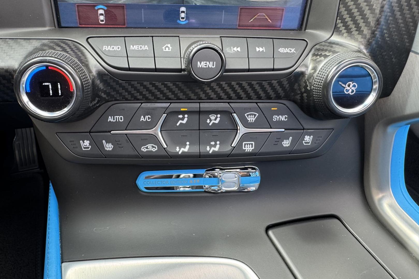 2017 Watkins Glen Gray Metallic /Tension Blue/Black Chevrolet Corvette Grand Sport 3LT (1G1Y12D71H5) with an V8 6.2 Liter engine, Automatic 8 Speed transmission, located at 2304 W. Main St., Boise, ID, 83702, (208) 342-7777, 43.622105, -116.218658 - The 2017 Chevrolet Corvette Grand Sport combines a lightweight architecture, a track-honed aerodynamics package, a naturally aspirated engine to deliver exceptional performance. The Grand Sport Collector Edition features an exclusive Watkins Glen Gray Metallic exterior with Tension Blue hash-mark gr - Photo#14