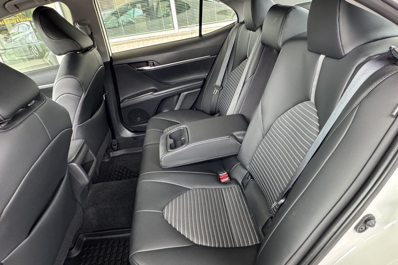 2024 White /Black Toyota Camry SE Nightshade (4T1T11BKXRU) with an 4 Cyl 2.5 Liter engine, Automatic 8 Speed transmission, located at 2304 W. Main St., Boise, ID, 83702, (208) 342-7777, 43.622105, -116.218658 - All Wheel Drive Camry! Remaining Factory Warranty! - Photo#12