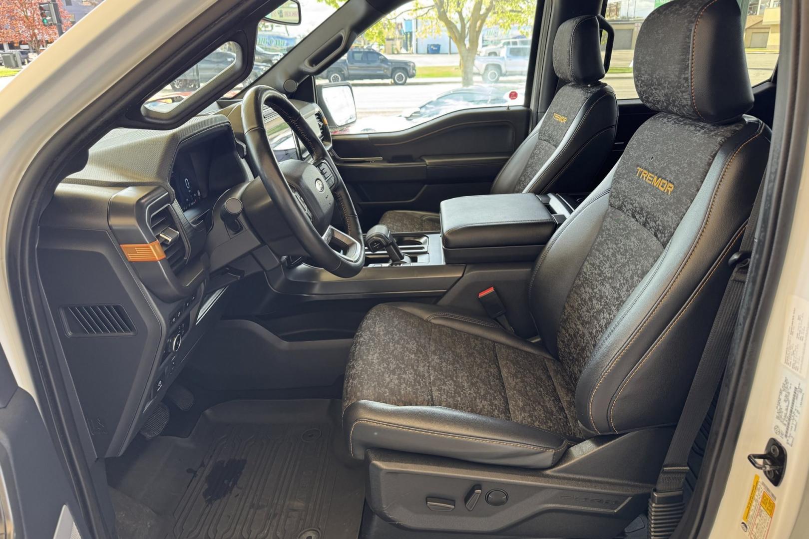 2024 Oxford White /Gray Ford F-150 Tremor (1FTFW4L80RF) with an V6 3.5 Liter Twin Turbo engine, Automatic 10 Speed transmission, located at 2304 W. Main St., Boise, ID, 83702, (208) 342-7777, 43.622105, -116.218658 - Photo#15