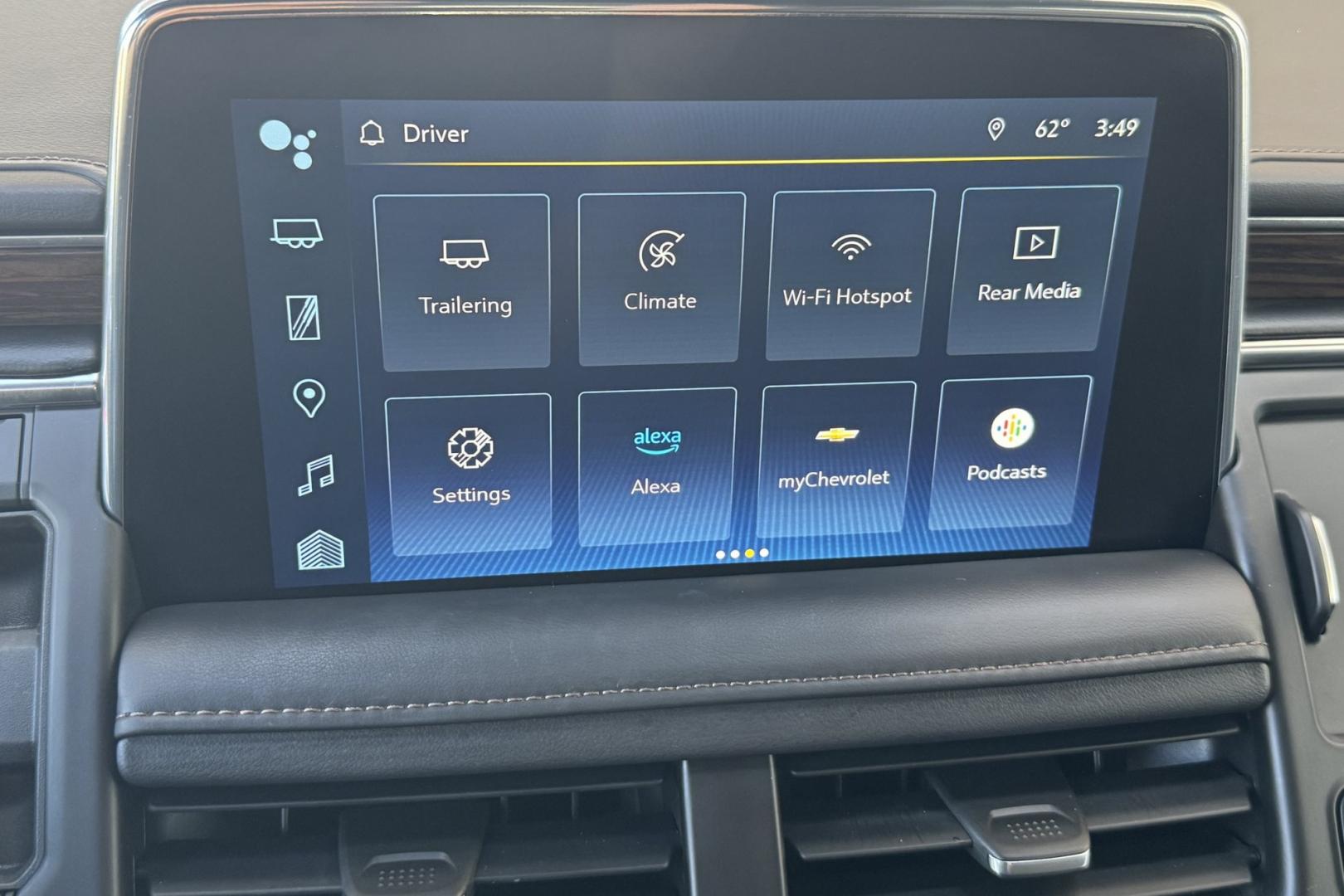 2023 Black /Jet Black Chevrolet Tahoe High Country (1GNSKTKL0PR) with an V8 6.2 Liter engine, Automatic 10 Speed transmission, located at 2304 W. Main St., Boise, ID, 83702, (208) 342-7777, 43.622105, -116.218658 - Highly Optioned Tahoe High Country! - Photo#13