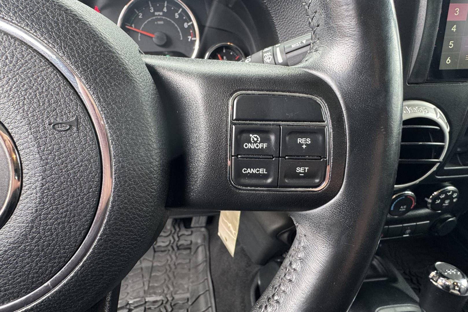 2018 Gray /Black Jeep Wrangler Unlimited Sahara (1C4HJWEG3JL) with an V6 3.6 Liter engine, Automatic transmission, located at 2304 W. Main St., Boise, ID, 83702, (208) 342-7777, 43.622105, -116.218658 - New Tires! Hard Top Too! - Photo#9