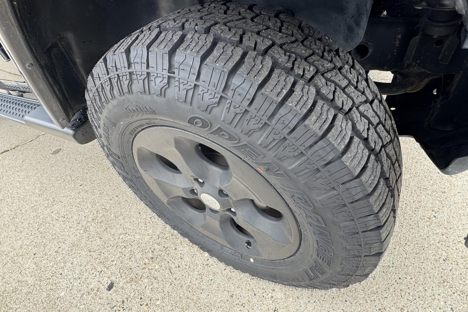 2018 Gray /Black Jeep Wrangler Unlimited Sahara (1C4HJWEG3JL) with an V6 3.6 Liter engine, Automatic transmission, located at 2304 W. Main St., Boise, ID, 83702, (208) 342-7777, 43.622105, -116.218658 - New Tires! Hard Top Too! - Photo#12