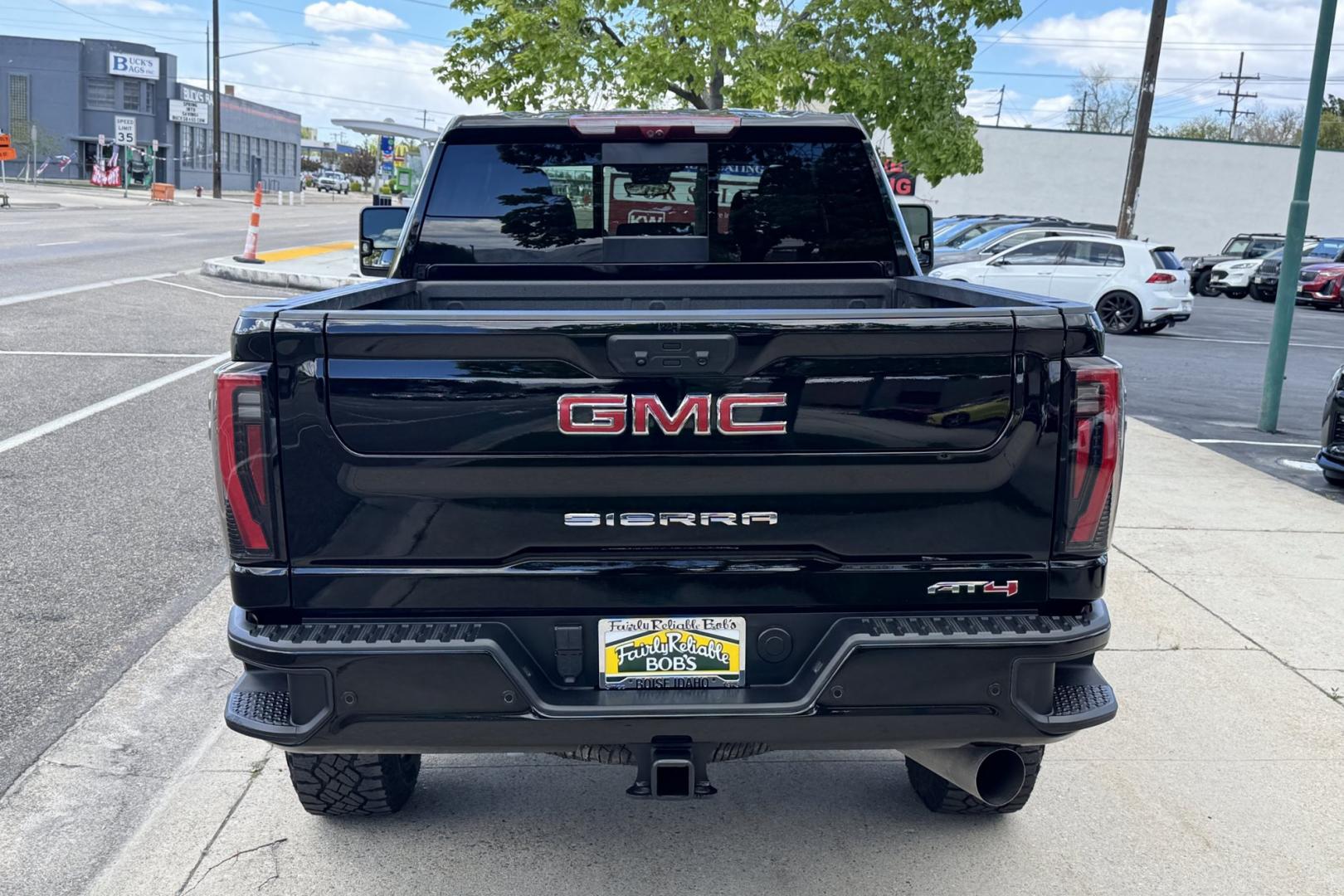 2024 Onyx Black /Jet Black With Kalahari Accents GMC Sierra 2500HD AT4 (1GT49PEY3RF) with an V8 6.6 Liter Duramax Turbo Diesel engine, Allison 10 Speed Automatic transmission, located at 2304 W. Main St., Boise, ID, 83702, (208) 342-7777, 43.622105, -116.218658 - Stunning And Capable Duramax Powered GMC! - Photo#2