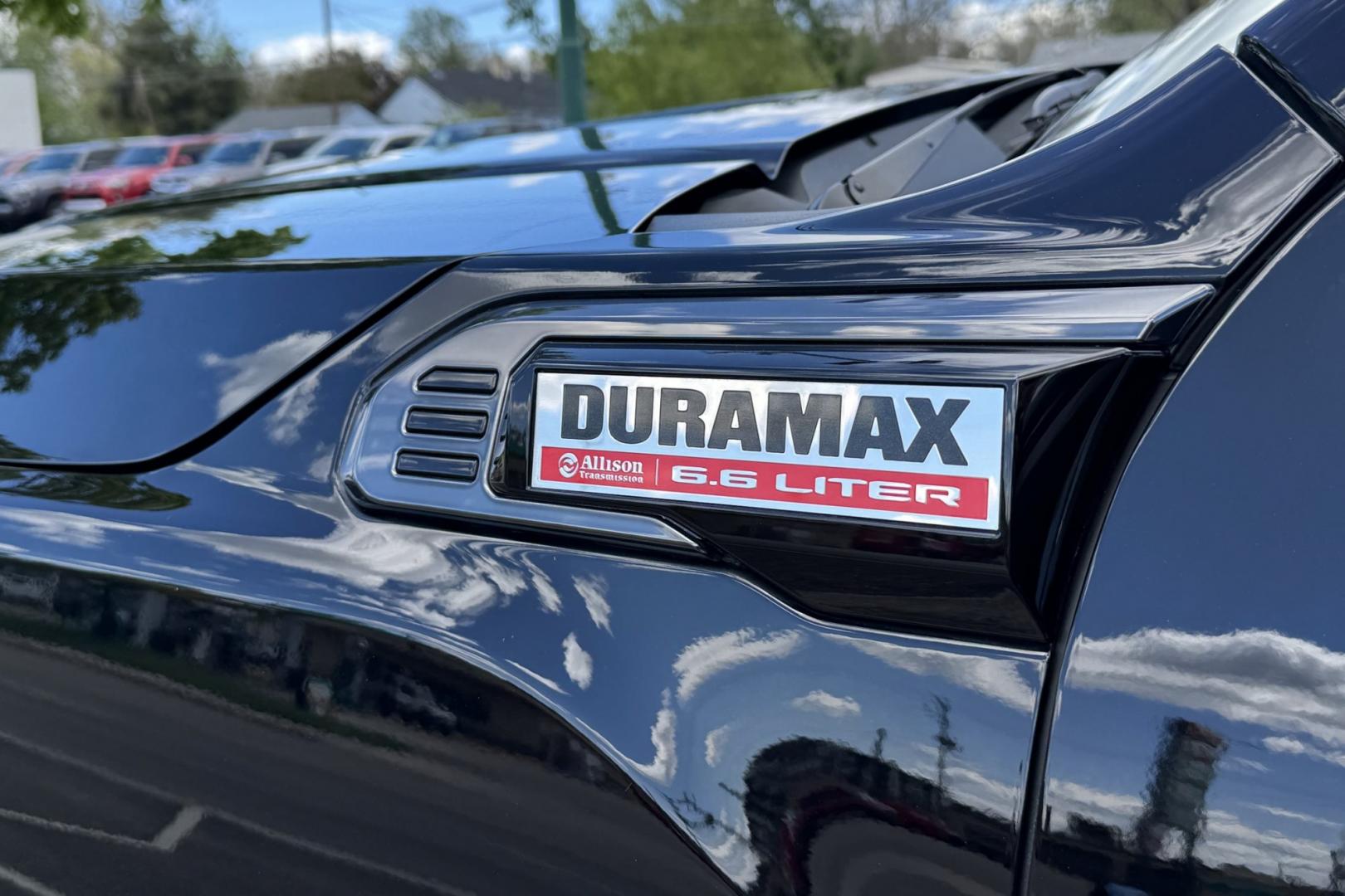 2024 Onyx Black /Jet Black With Kalahari Accents GMC Sierra 2500HD AT4 (1GT49PEY3RF) with an V8 6.6 Liter Duramax Turbo Diesel engine, Allison 10 Speed Automatic transmission, located at 2304 W. Main St., Boise, ID, 83702, (208) 342-7777, 43.622105, -116.218658 - Stunning And Capable Duramax Powered GMC! - Photo#1