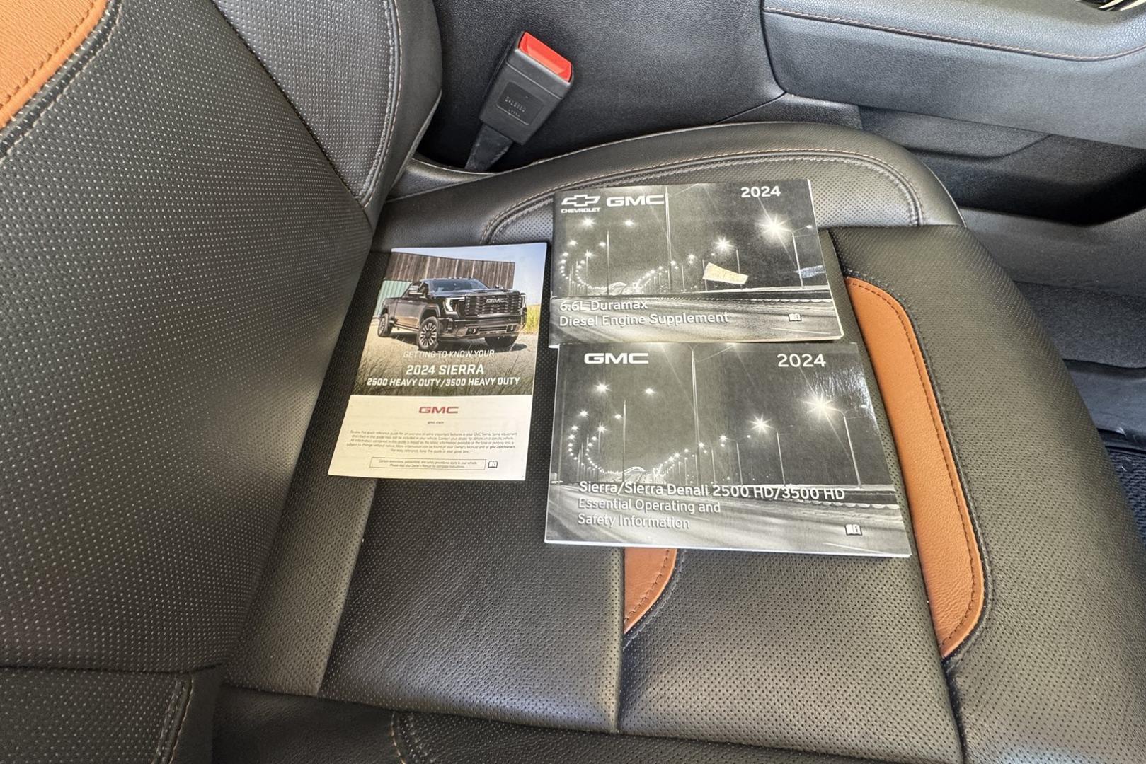 2024 Onyx Black /Jet Black With Kalahari Accents GMC Sierra 2500HD AT4 (1GT49PEY3RF) with an V8 6.6 Liter Duramax Turbo Diesel engine, Allison 10 Speed Automatic transmission, located at 2304 W. Main St., Boise, ID, 83702, (208) 342-7777, 43.622105, -116.218658 - Stunning And Capable Duramax Powered GMC! - Photo#31