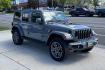 2023 Sting Gray /Black Jeep Wrangler Unlimited Sahara High Altitude (1C4JJXP64PW) with an 4 Cyl 2.0 Liter Hybrid Turbo engine, Automatic 8 Speed transmission, located at 2304 W. Main St., Boise, ID, 83702, (208) 342-7777, 43.622105, -116.218658 - Ready To Play And Get Great Fuel Economy! - Photo#2