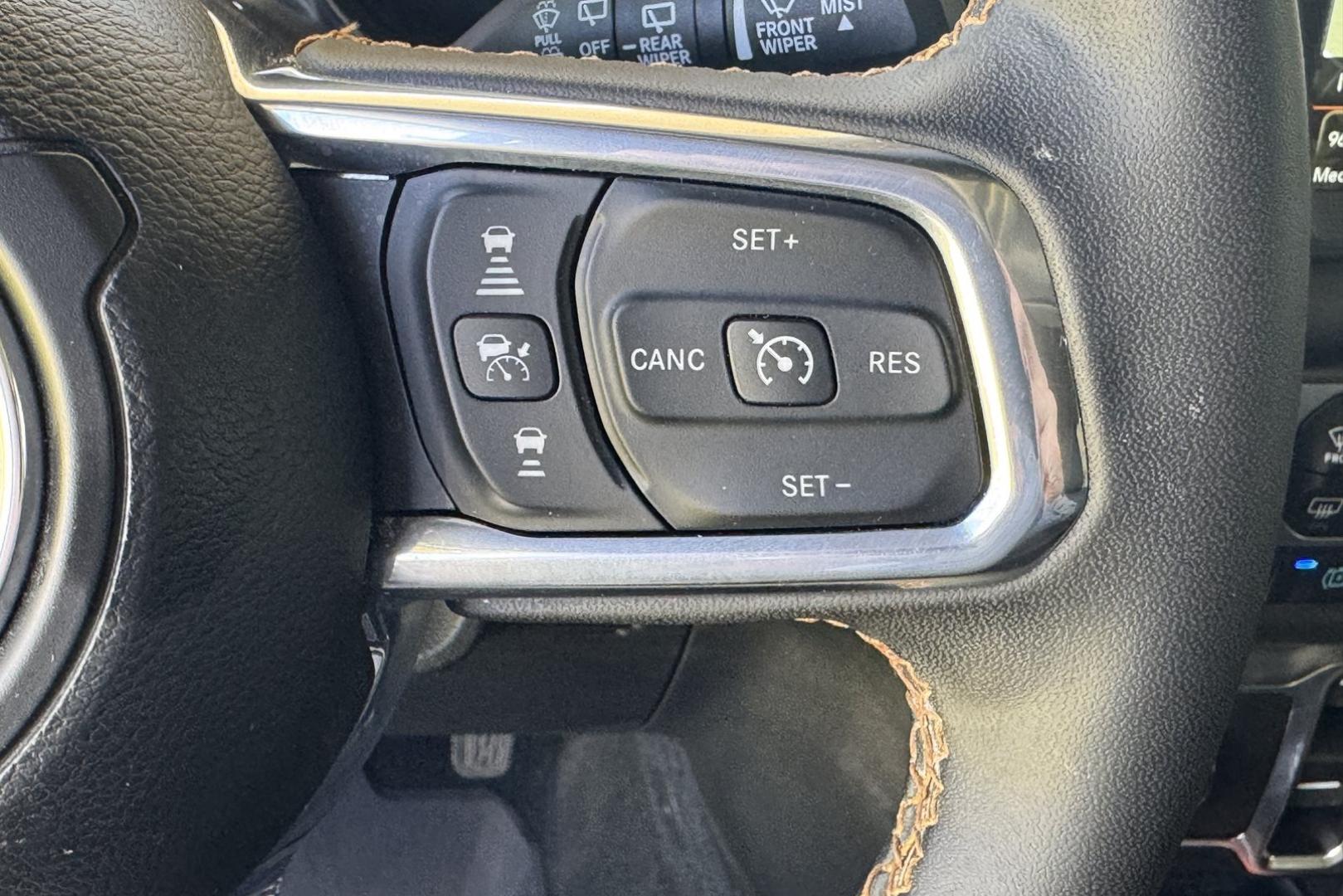 2023 Sting Gray /Black Jeep Wrangler Unlimited Sahara High Altitude (1C4JJXP64PW) with an 4 Cyl 2.0 Liter Hybrid Turbo engine, Automatic 8 Speed transmission, located at 2304 W. Main St., Boise, ID, 83702, (208) 342-7777, 43.622105, -116.218658 - Ready To Play And Get Great Fuel Economy! - Photo#9