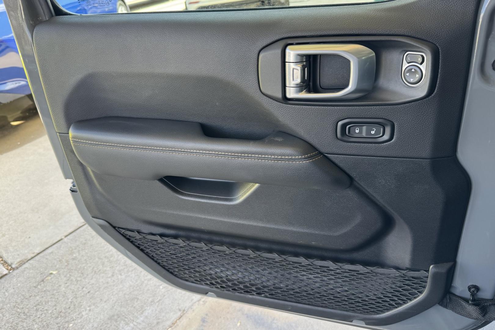 2023 Sting Gray /Black Jeep Wrangler Unlimited Sahara High Altitude (1C4JJXP64PW) with an 4 Cyl 2.0 Liter Hybrid Turbo engine, Automatic 8 Speed transmission, located at 2304 W. Main St., Boise, ID, 83702, (208) 342-7777, 43.622105, -116.218658 - Ready To Play And Get Great Fuel Economy! - Photo#10