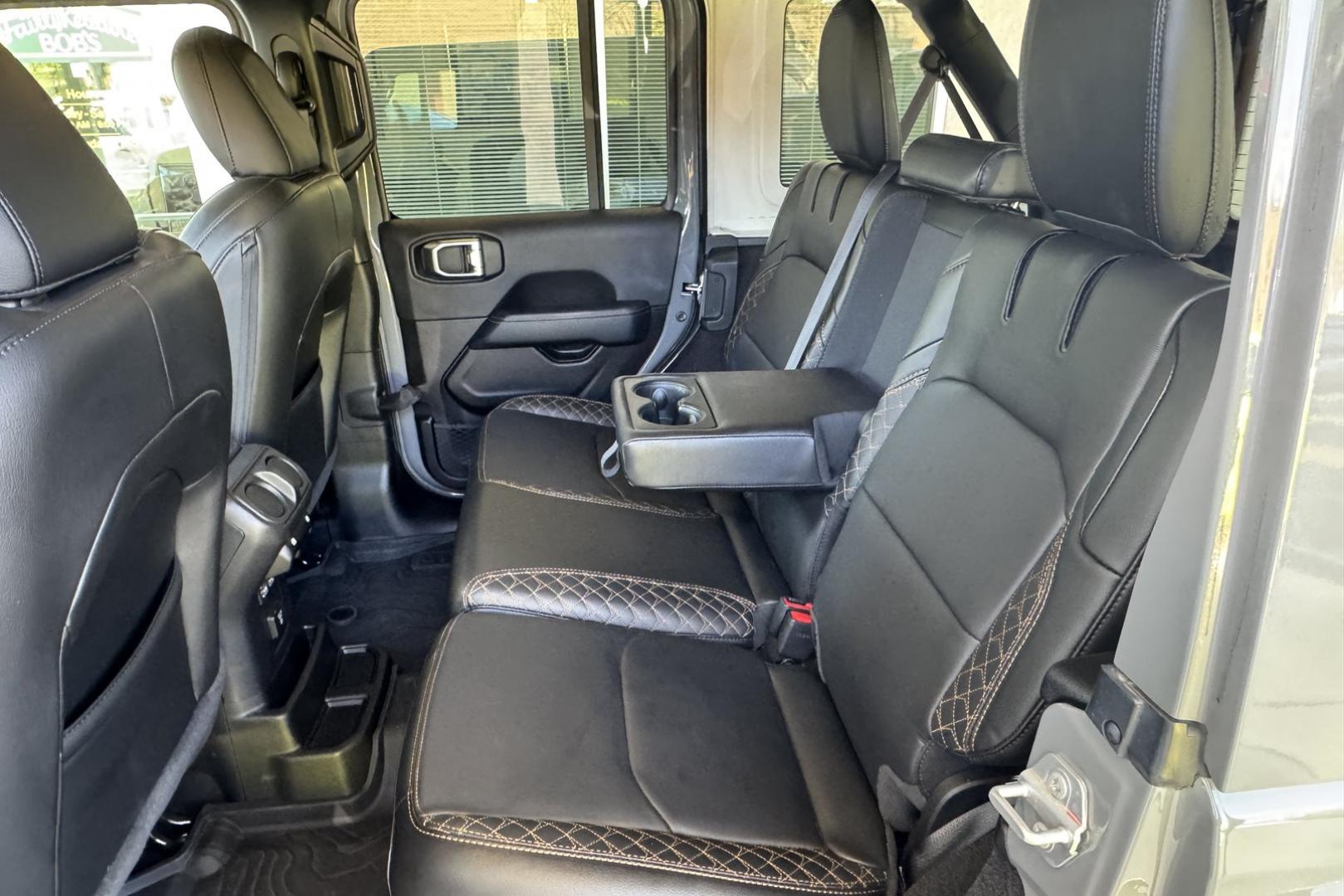 2023 Sting Gray /Black Jeep Wrangler Unlimited Sahara High Altitude (1C4JJXP64PW) with an 4 Cyl 2.0 Liter Hybrid Turbo engine, Automatic 8 Speed transmission, located at 2304 W. Main St., Boise, ID, 83702, (208) 342-7777, 43.622105, -116.218658 - Ready To Play And Get Great Fuel Economy! - Photo#13