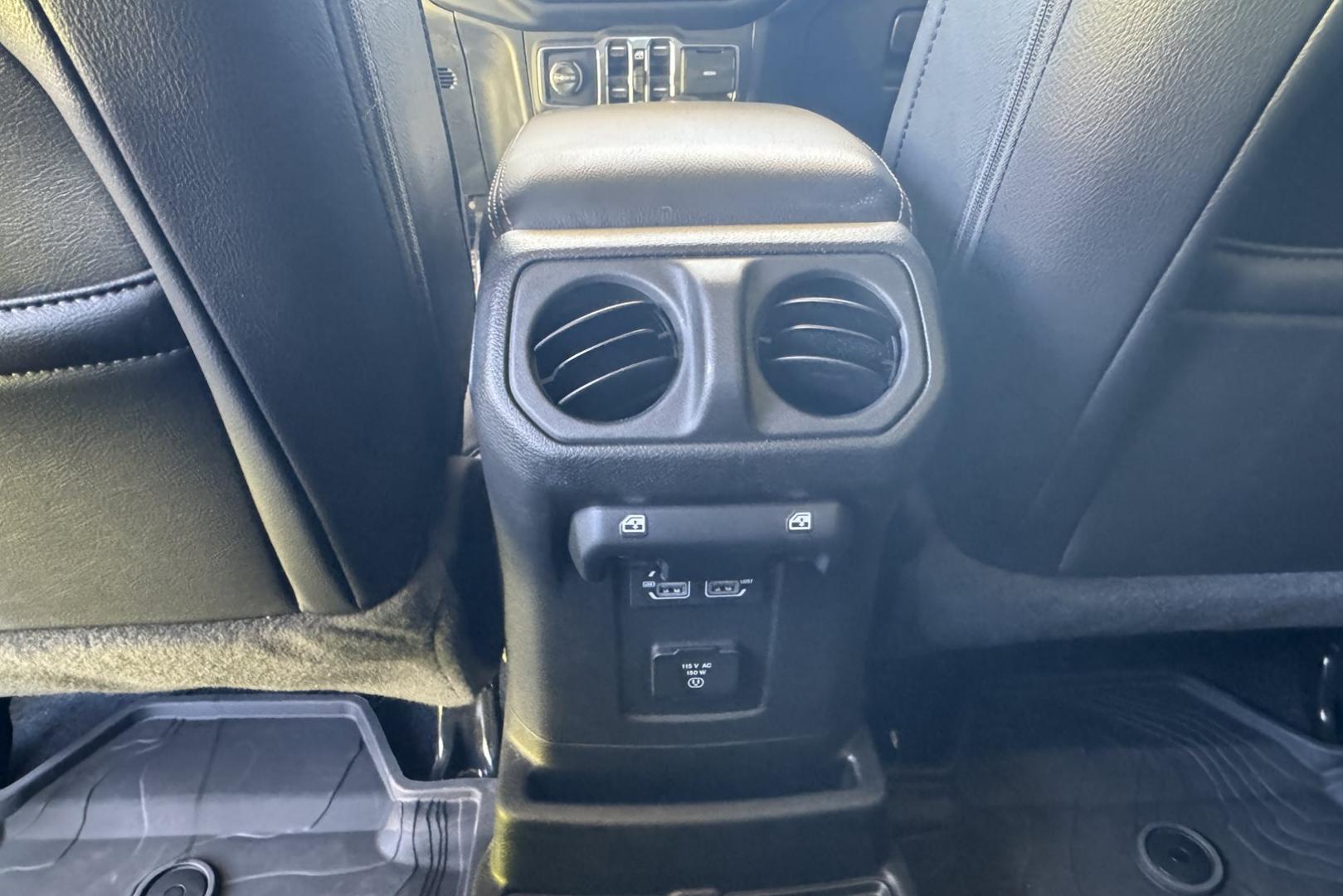 2023 Sting Gray /Black Jeep Wrangler Unlimited Sahara High Altitude (1C4JJXP64PW) with an 4 Cyl 2.0 Liter Hybrid Turbo engine, Automatic 8 Speed transmission, located at 2304 W. Main St., Boise, ID, 83702, (208) 342-7777, 43.622105, -116.218658 - Ready To Play And Get Great Fuel Economy! - Photo#14