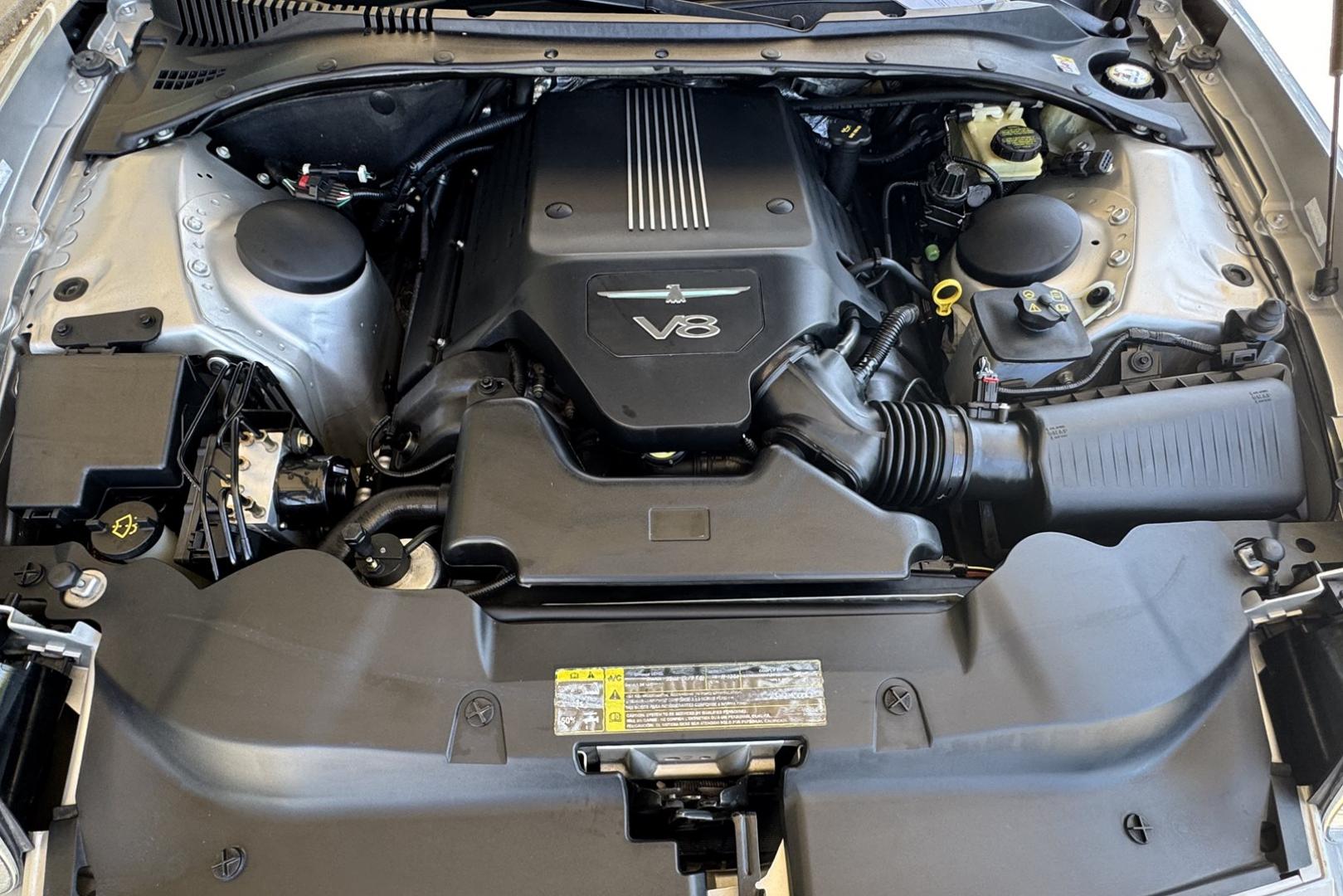 2004 Silver /Black Ford Thunderbird Premium (1FAHP60A34Y) with an V8 3.9 Liter engine, Automatic transmission, located at 2304 W. Main St., Boise, ID, 83702, (208) 342-7777, 43.622105, -116.218658 - New Tires And Ready For Fun! Classic Lines! - Photo#13