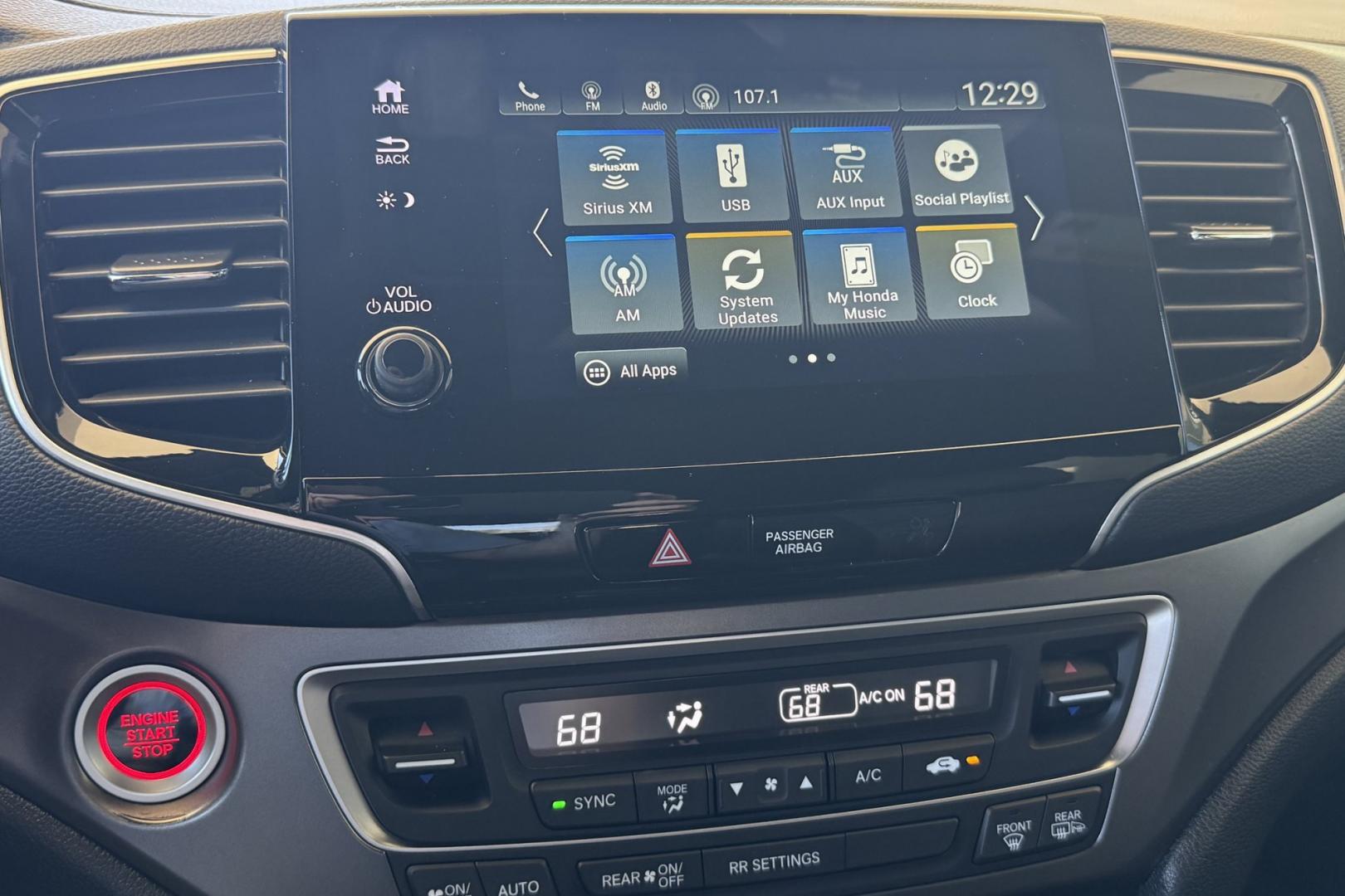2023 Sonic Gray /Black Honda Passport EX-L HPD (5FNYF8H57PB) with an V6 3.5 Liter engine, Automatic 9 Speed transmission, located at 2304 W. Main St., Boise, ID, 83702, (208) 342-7777, 43.622105, -116.218658 - Honda Performance Development Package! Low Mileage And Clean! - Photo#10