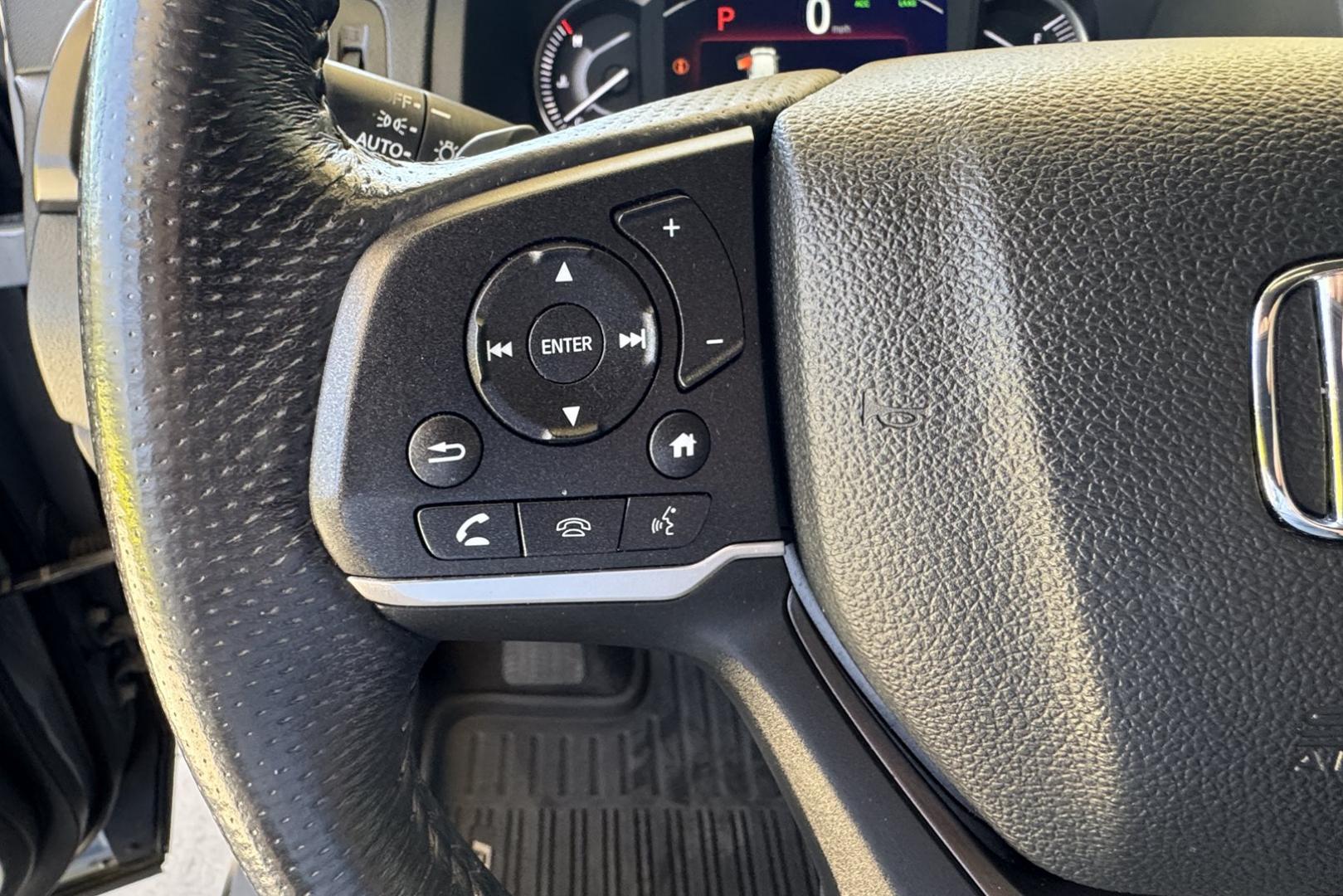 2023 Sonic Gray /Black Honda Passport EX-L HPD (5FNYF8H57PB) with an V6 3.5 Liter engine, Automatic 9 Speed transmission, located at 2304 W. Main St., Boise, ID, 83702, (208) 342-7777, 43.622105, -116.218658 - Honda Performance Development Package! Low Mileage And Clean! - Photo#14