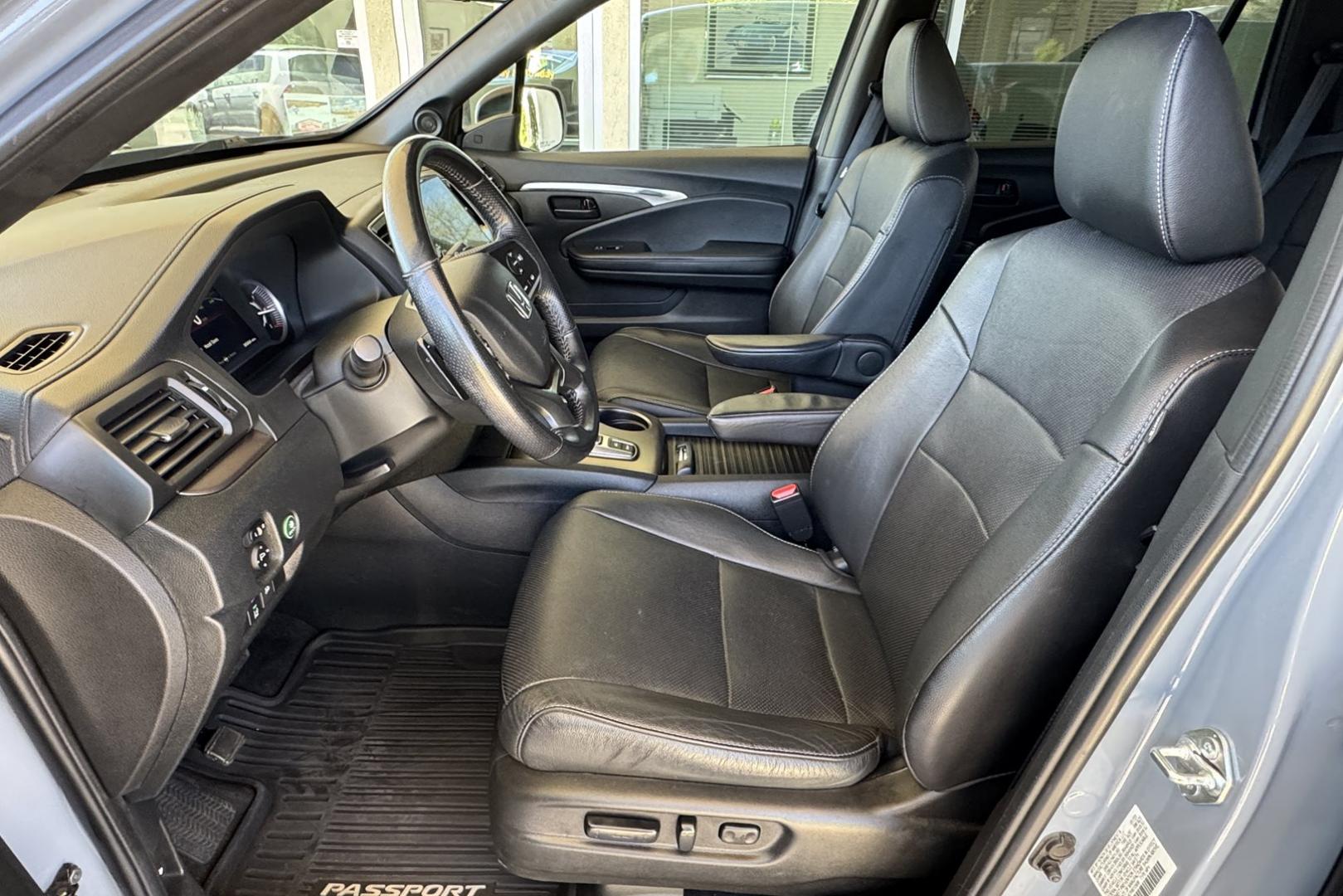 2023 Sonic Gray /Black Honda Passport EX-L HPD (5FNYF8H57PB) with an V6 3.5 Liter engine, Automatic 9 Speed transmission, located at 2304 W. Main St., Boise, ID, 83702, (208) 342-7777, 43.622105, -116.218658 - Honda Performance Development Package! Low Mileage And Clean! - Photo#16