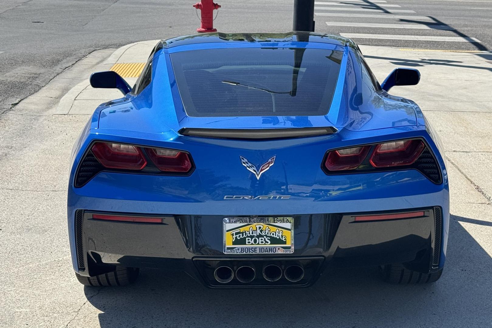 2016 Laguna Blue /Kalahari Chevrolet Corvette Stingray 2LT (1G1YD2D72G5) with an V8 6.2 Liter engine, Automatic 8 Speed transmission, located at 2304 W. Main St., Boise, ID, 83702, (208) 342-7777, 43.622105, -116.218658 - Beautiful Color Combination! Ready To Go! - Photo#19