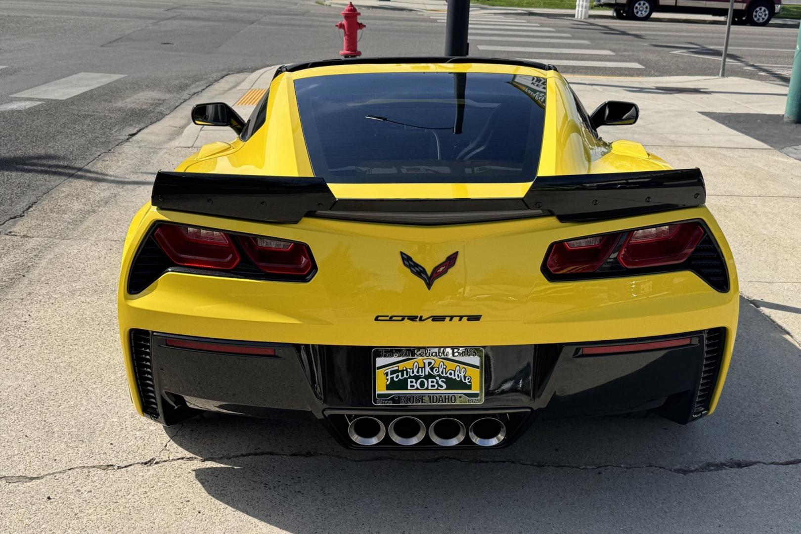 2018 Corvette Racing Yellow Tintcoat /Black Chevrolet Corvette Grand Sport 2LT (1G1YY2D72J5) with an V8 6.2 Liter engine, Automatic 8 Speed transmission, located at 2304 W. Main St., Boise, ID, 83702, (208) 342-7777, 43.622105, -116.218658 - Stunning Corvette Grand Sport! - Photo#2