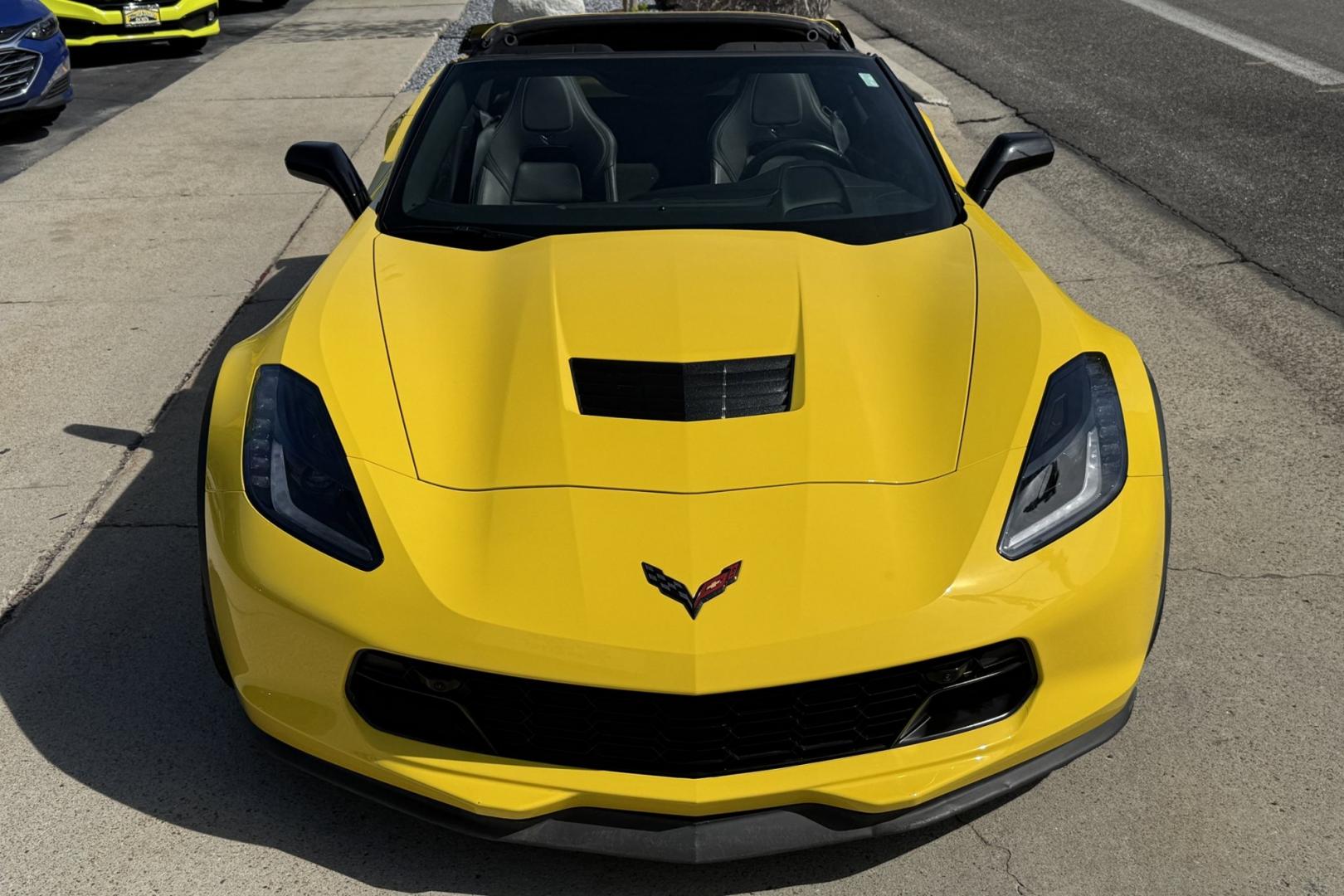2018 Corvette Racing Yellow Tintcoat /Black Chevrolet Corvette Grand Sport 2LT (1G1YY2D72J5) with an V8 6.2 Liter engine, Automatic 8 Speed transmission, located at 2304 W. Main St., Boise, ID, 83702, (208) 342-7777, 43.622105, -116.218658 - Stunning Corvette Grand Sport! - Photo#3
