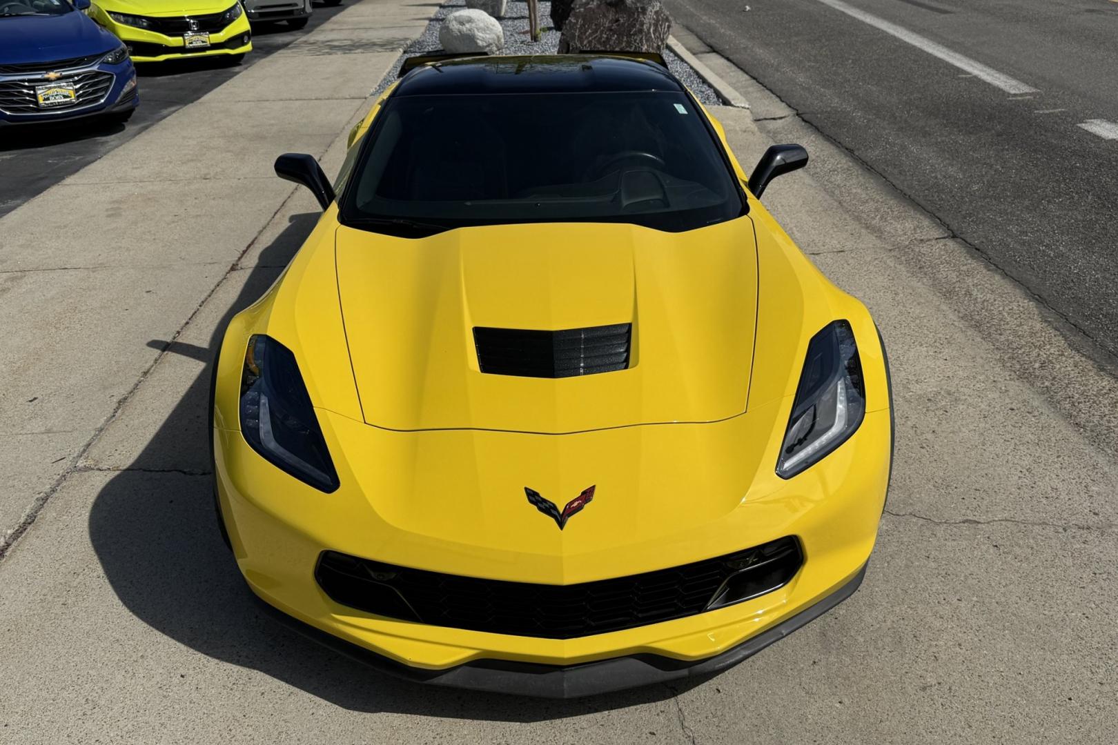 2018 Corvette Racing Yellow Tintcoat /Black Chevrolet Corvette Grand Sport 2LT (1G1YY2D72J5) with an V8 6.2 Liter engine, Automatic 8 Speed transmission, located at 2304 W. Main St., Boise, ID, 83702, (208) 342-7777, 43.622105, -116.218658 - Stunning Corvette Grand Sport! - Photo#25