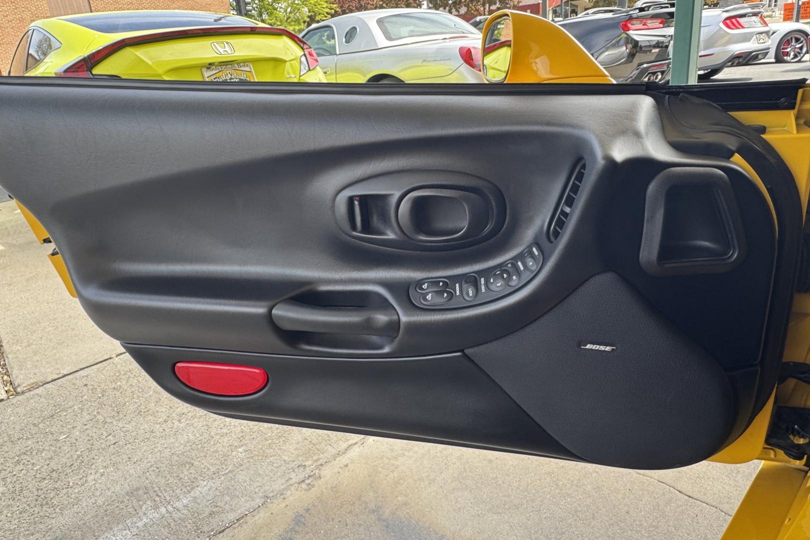 2001 Millenium Yellow /Black Chevrolet Corvette Z/06 (1G1YY12S515) with an V8 5.7 Liter engine, 6 Speed Manual transmission, located at 2304 W. Main St., Boise, ID, 83702, (208) 342-7777, 43.622105, -116.218658 - Photo#4