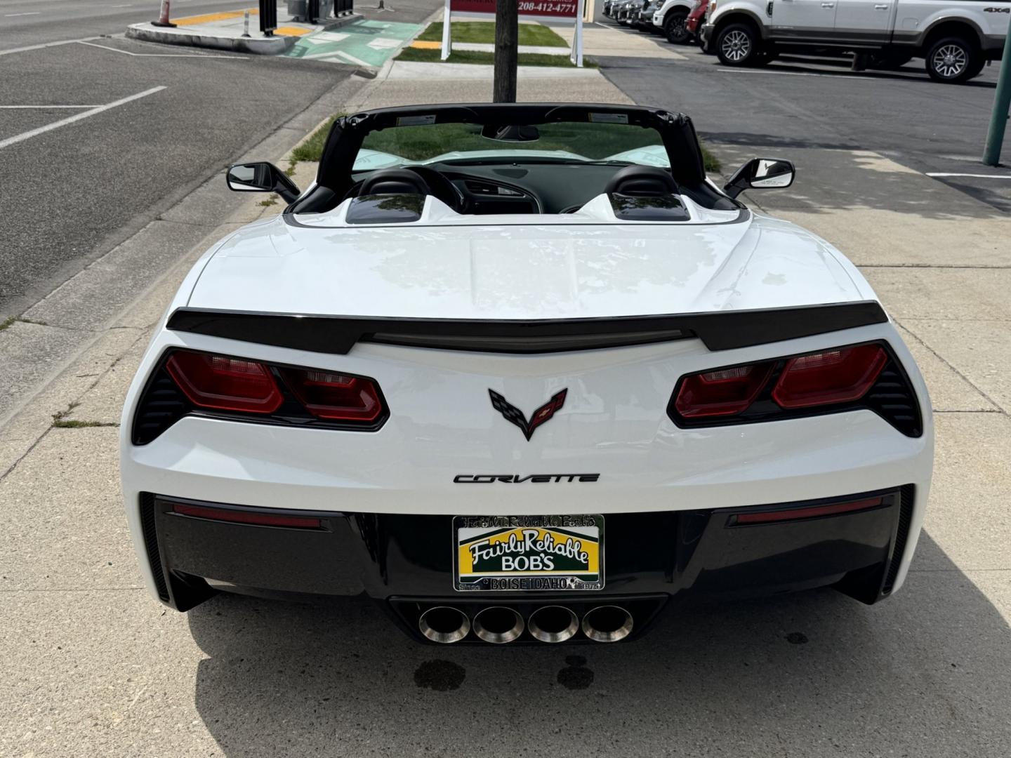 2015 Arctic White /Black Chevrolet Corvette Stingray 3LT Z51 (1G1YM3D71F5) with an V8 6.2 Liter engine, Automatic 8 Speed transmission, located at 2304 W. Main St., Boise, ID, 83702, (208) 342-7777, 43.622105, -116.218658 - Low Mileage! Amazing Condition! Must See! Must Drive! - Photo#1