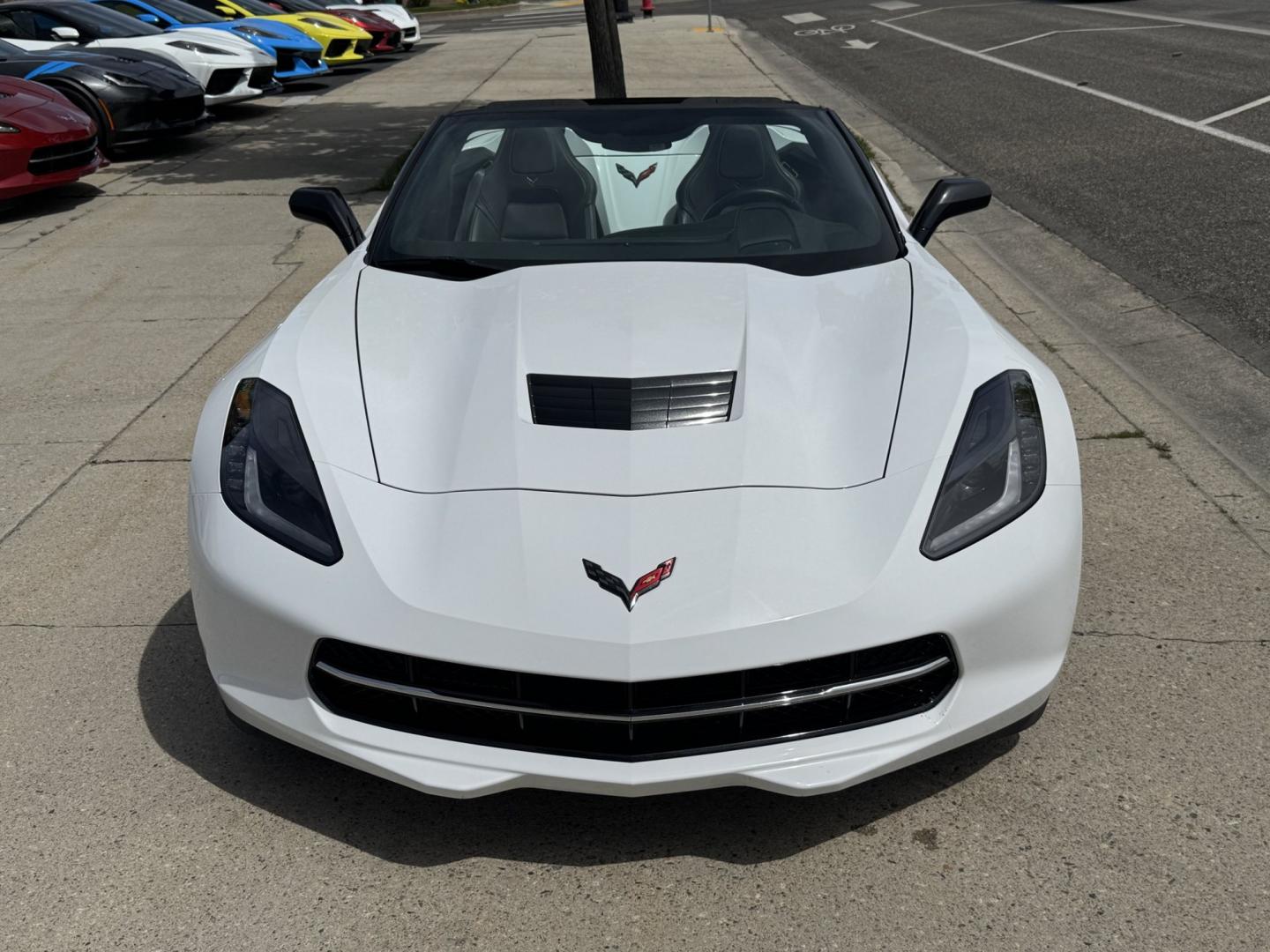 2015 Arctic White /Black Chevrolet Corvette Stingray 3LT Z51 (1G1YM3D71F5) with an V8 6.2 Liter engine, Automatic 8 Speed transmission, located at 2304 W. Main St., Boise, ID, 83702, (208) 342-7777, 43.622105, -116.218658 - Low Mileage! Amazing Condition! Must See! Must Drive! - Photo#3