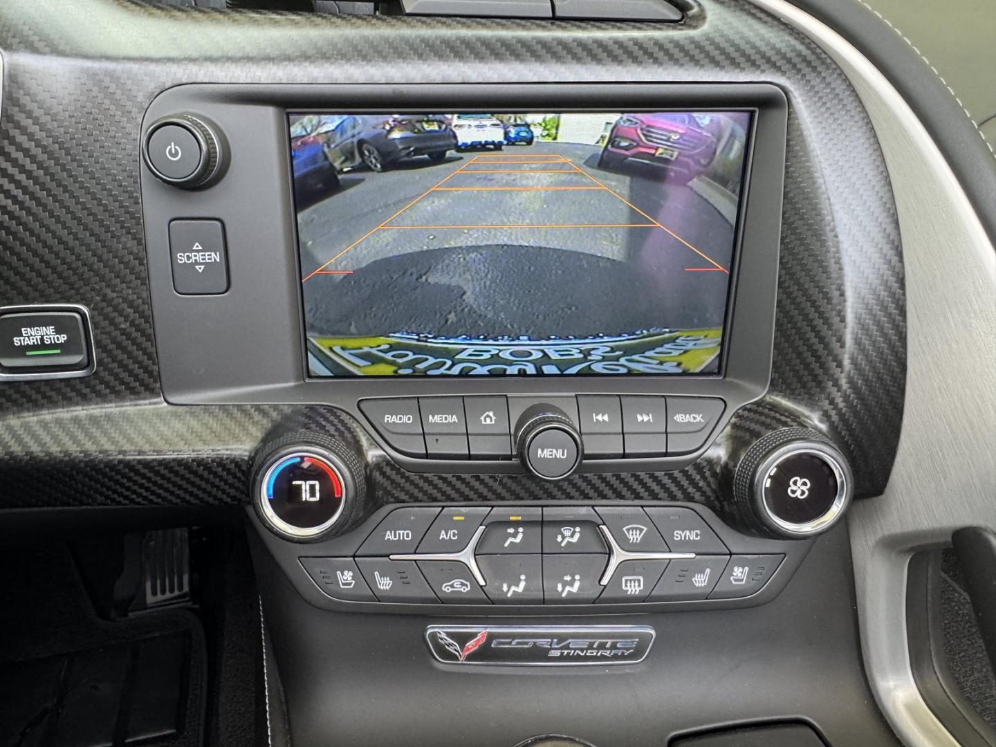 2015 Arctic White /Black Chevrolet Corvette Stingray 3LT Z51 (1G1YM3D71F5) with an V8 6.2 Liter engine, Automatic 8 Speed transmission, located at 2304 W. Main St., Boise, ID, 83702, (208) 342-7777, 43.622105, -116.218658 - Low Mileage! Amazing Condition! Must See! Must Drive! - Photo#4