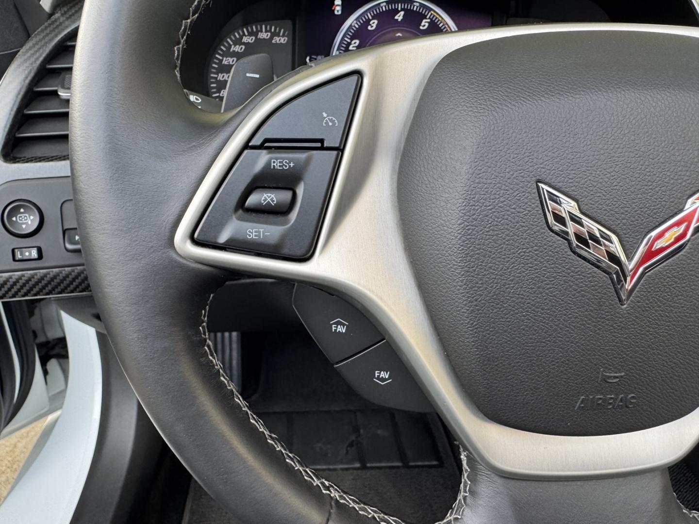 2015 Arctic White /Black Chevrolet Corvette Stingray 3LT Z51 (1G1YM3D71F5) with an V8 6.2 Liter engine, Automatic 8 Speed transmission, located at 2304 W. Main St., Boise, ID, 83702, (208) 342-7777, 43.622105, -116.218658 - Low Mileage! Amazing Condition! Must See! Must Drive! - Photo#7
