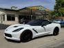 2015 Arctic White /Black Chevrolet Corvette Stingray 3LT Z51 (1G1YM3D71F5) with an V8 6.2 Liter engine, Automatic 8 Speed transmission, located at 2304 W. Main St., Boise, ID, 83702, (208) 342-7777, 43.622105, -116.218658 - Low Mileage! Amazing Condition! Must See! Must Drive! - Photo#20