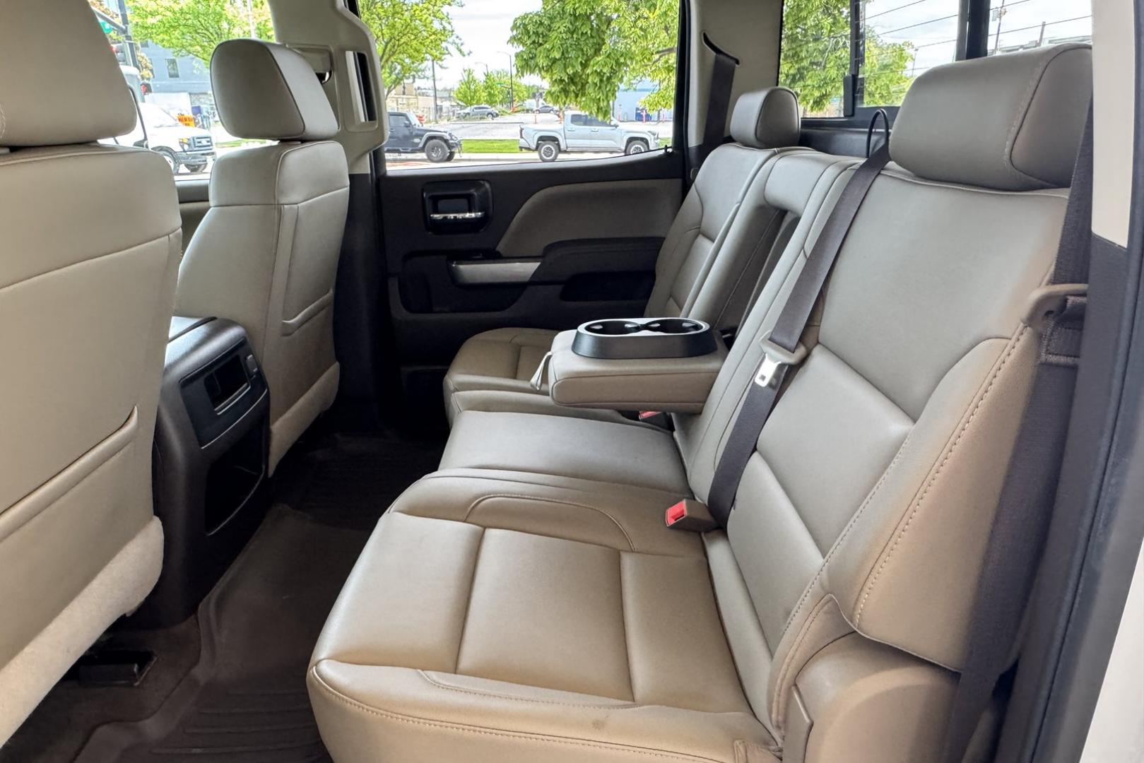 2018 Summit White /Tan Chevrolet Silverado 3500HD LTZ Z71 (1GC4K0CY2JF) with an V8 6.6 Liter Turbo Diesel engine, Allison Automatic 6 Speed transmission, located at 2304 W. Main St., Boise, ID, 83702, (208) 342-7777, 43.622105, -116.218658 - Clean Low Mileage Diesel!- Photo#16