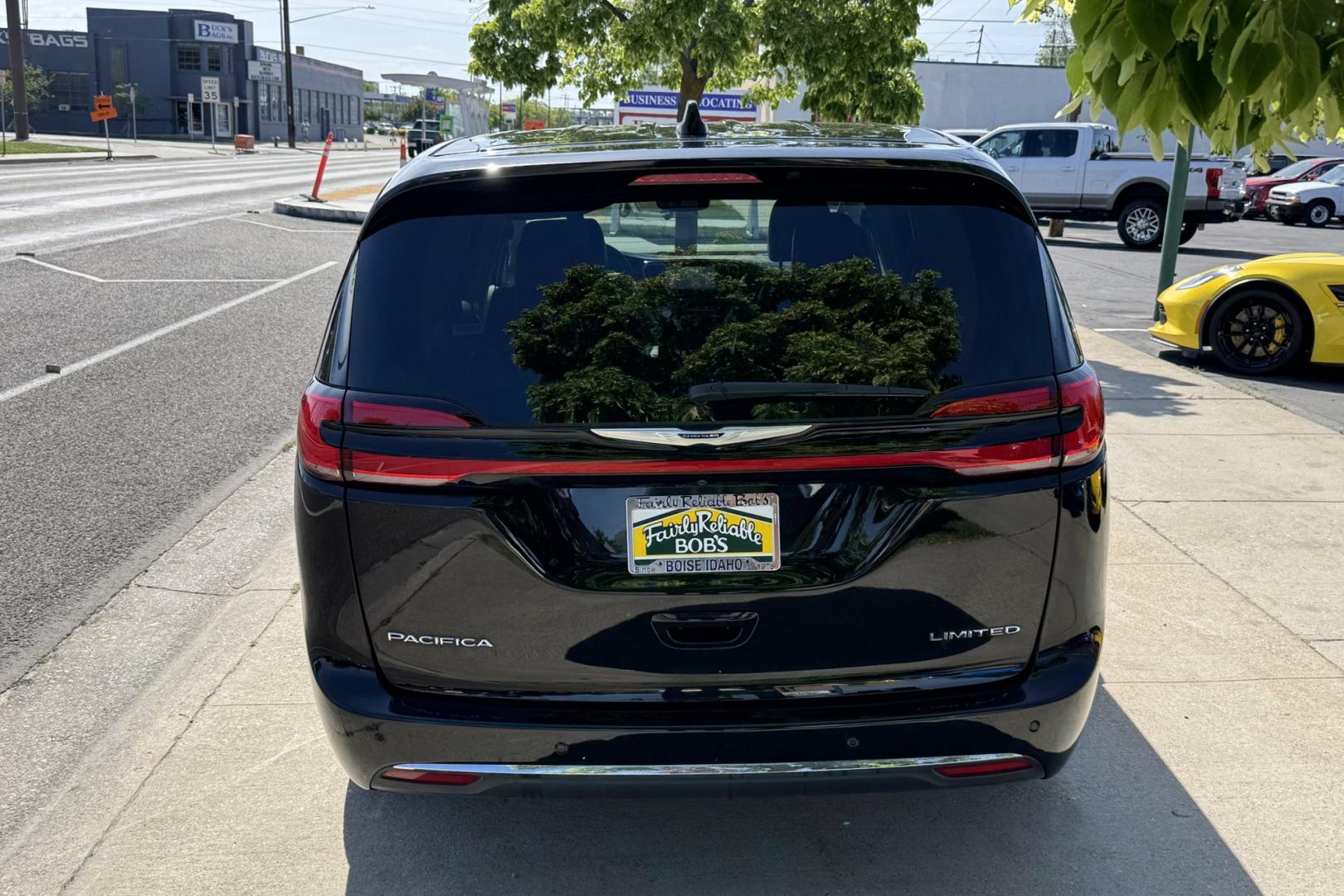 2024 Diamond Black /Black Chrysler Pacifica Limited (2C4RC1GG9RR) with an V6 3.6 Liter engine, Automatic 9 Speed transmission, located at 2304 W. Main St., Boise, ID, 83702, (208) 342-7777, 43.622105, -116.218658 - Stow N Go Seats! New Tires! Ready To Travel! Remaining Factory Warranty! - Photo#1