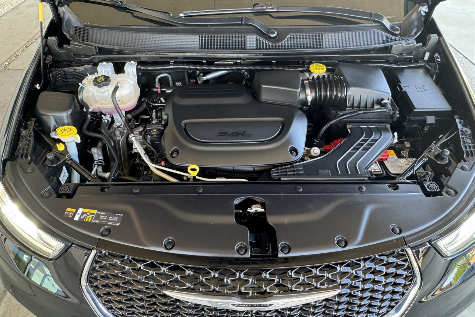 2024 Diamond Black /Black Chrysler Pacifica Limited (2C4RC1GG9RR) with an V6 3.6 Liter engine, Automatic 9 Speed transmission, located at 2304 W. Main St., Boise, ID, 83702, (208) 342-7777, 43.622105, -116.218658 - Stow N Go Seats! New Tires! Ready To Travel! Remaining Factory Warranty! - Photo#23