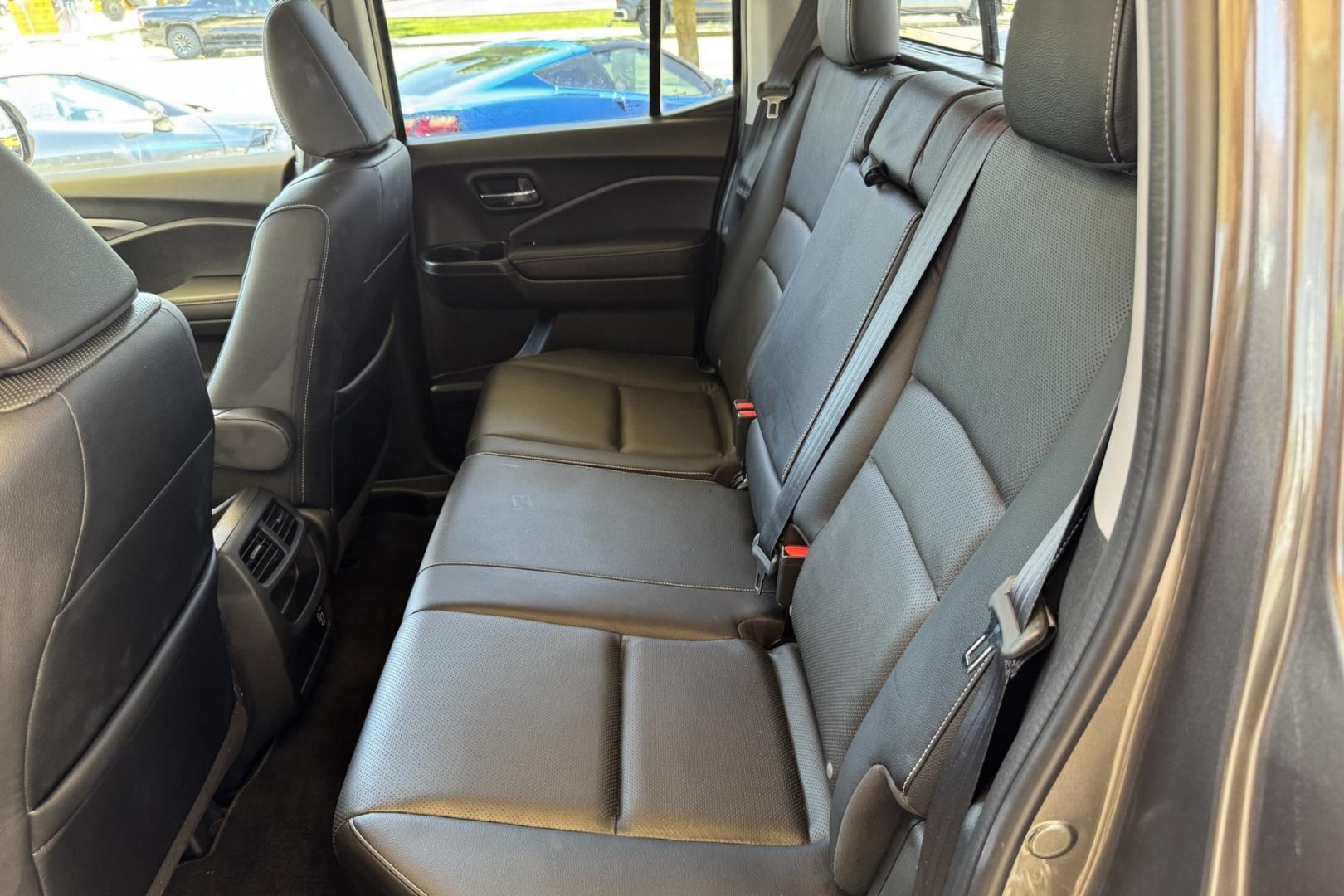 2022 Pacific Pewter Metallic /Black Honda Ridgeline RTL-E (5FPYK3F79NB) with an V6 3.5 Liter engine, Automatic 9 Speed transmission, located at 2304 W. Main St., Boise, ID, 83702, (208) 342-7777, 43.622105, -116.218658 - New Tires! Great Truck! - Photo#14