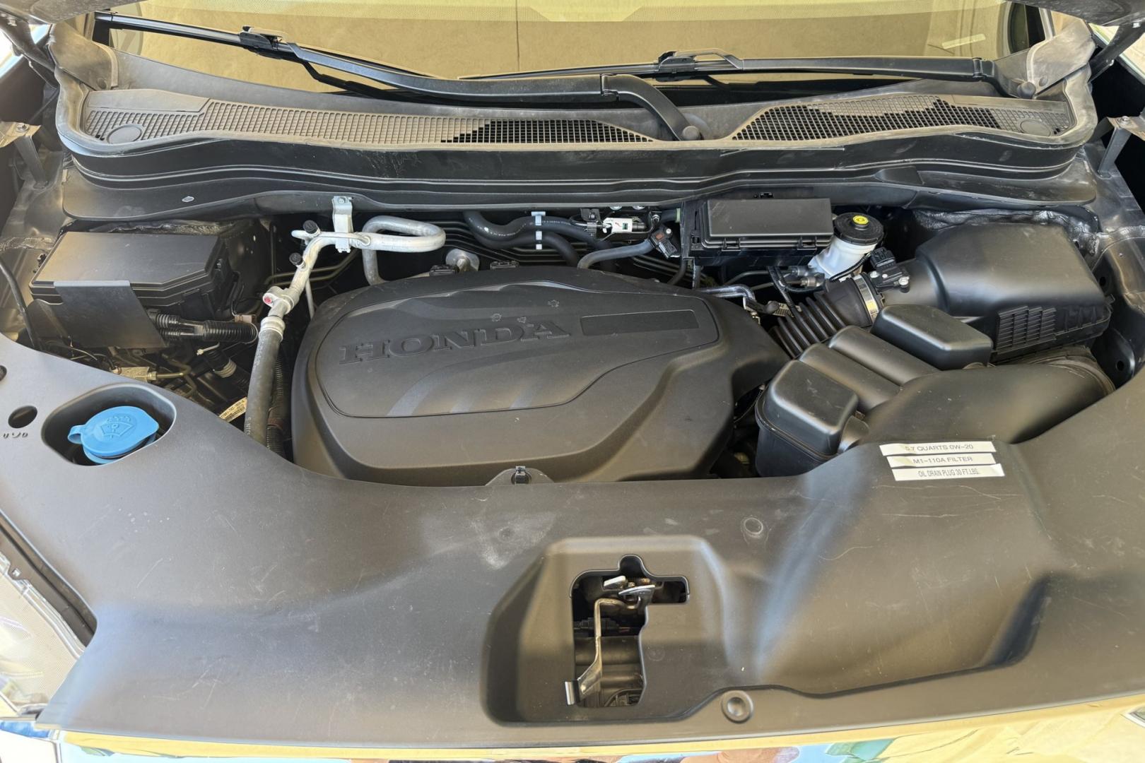 2022 Pacific Pewter Metallic /Black Honda Ridgeline RTL-E (5FPYK3F79NB) with an V6 3.5 Liter engine, Automatic 9 Speed transmission, located at 2304 W. Main St., Boise, ID, 83702, (208) 342-7777, 43.622105, -116.218658 - New Tires! Great Truck! - Photo#19