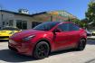 2021 Red Multi-Coat /Black Tesla Y Dual Motor Long Range (5YJYGDEE2MF) with an 75 kWh Lithium-ion battery engine, Automatic transmission, located at 2304 W. Main St., Boise, ID, 83702, (208) 342-7777, 43.622105, -116.218658 - Photo#0