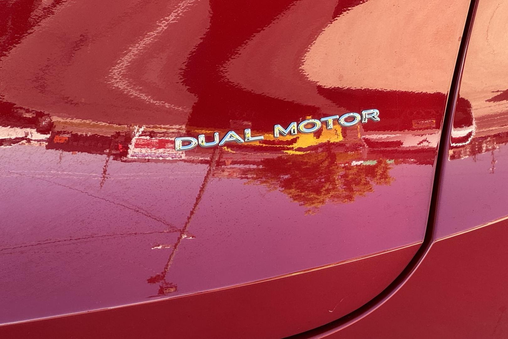 2021 Red Multi-Coat /Black Tesla Y Dual Motor Long Range (5YJYGDEE2MF) with an 75 kWh Lithium-ion battery engine, Automatic transmission, located at 2304 W. Main St., Boise, ID, 83702, (208) 342-7777, 43.622105, -116.218658 - Photo#22