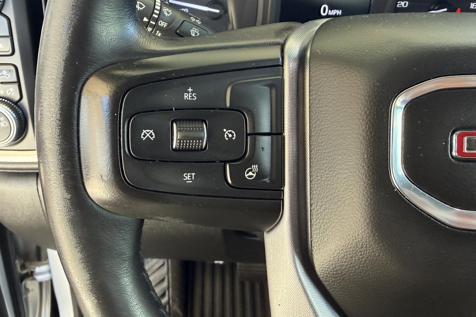 2020 Silver /Black GMC Sierra Elevation (1GTU9CED1LZ) with an V8 5.3 Liter engine, Automatic 8 Speed transmission, located at 2304 W. Main St., Boise, ID, 83702, (208) 342-7777, 43.622105, -116.218658 - Ready To Haul!- Photo#11