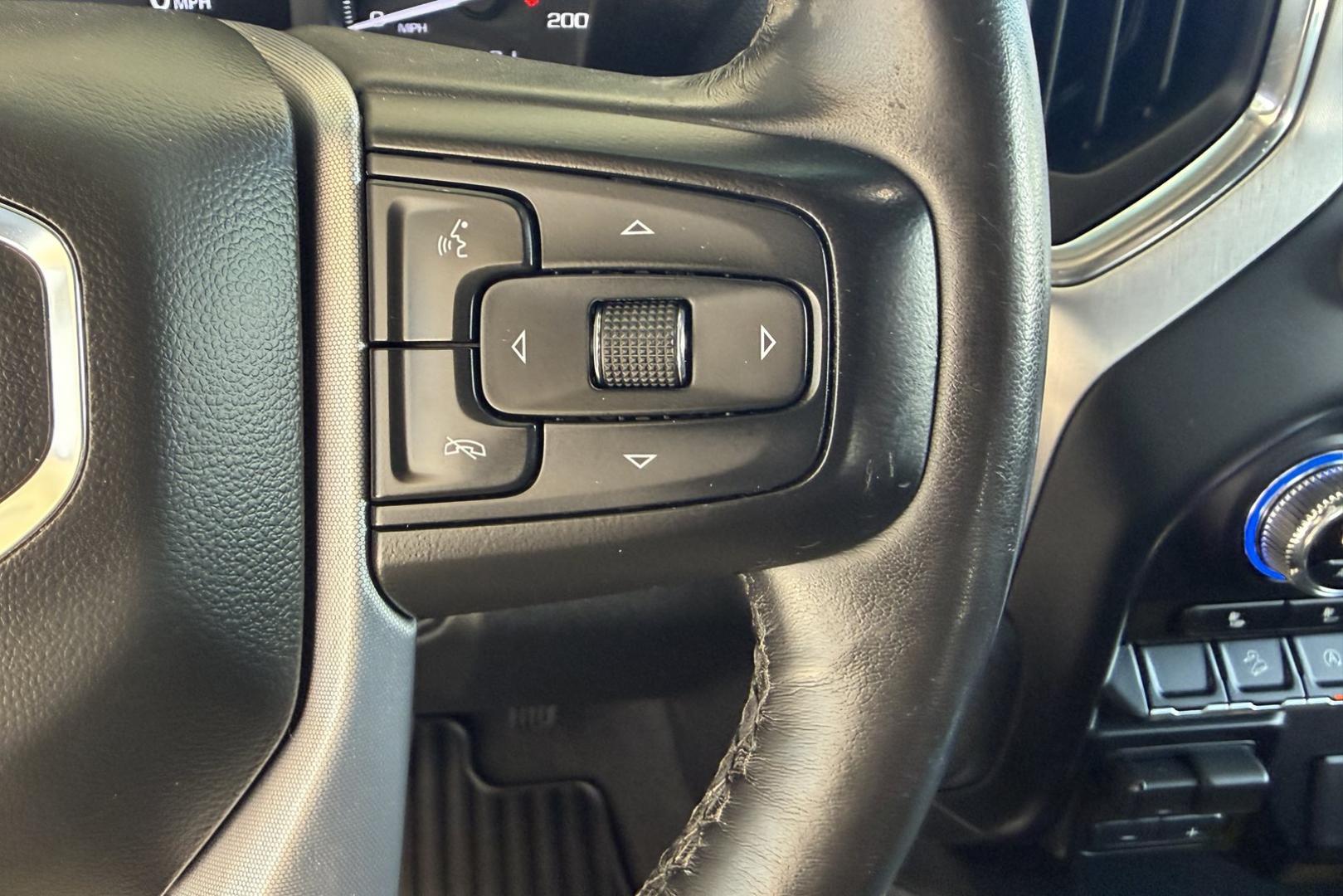 2020 Silver /Black GMC Sierra Elevation (1GTU9CED1LZ) with an V8 5.3 Liter engine, Automatic 8 Speed transmission, located at 2304 W. Main St., Boise, ID, 83702, (208) 342-7777, 43.622105, -116.218658 - Ready To Haul!- Photo#12
