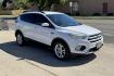 2018 Oxford White /Gray Ford Escape SE (1FMCU9GD1JU) with an 4 Cyl 1.5 Liter Turbo engine, Automatic 6 Speed transmission, located at 2304 W. Main St., Boise, ID, 83702, (208) 342-7777, 43.622105, -116.218658 - New Tires! Low Mileage! Heated Seats! Ready To Go! - Photo#2