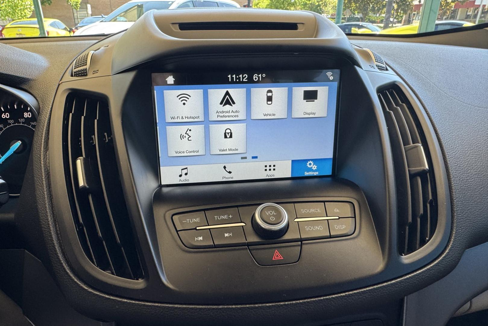 2018 Oxford White /Gray Ford Escape SE (1FMCU9GD1JU) with an 4 Cyl 1.5 Liter Turbo engine, Automatic 6 Speed transmission, located at 2304 W. Main St., Boise, ID, 83702, (208) 342-7777, 43.622105, -116.218658 - New Tires! Low Mileage! Heated Seats! Ready To Go! - Photo#11