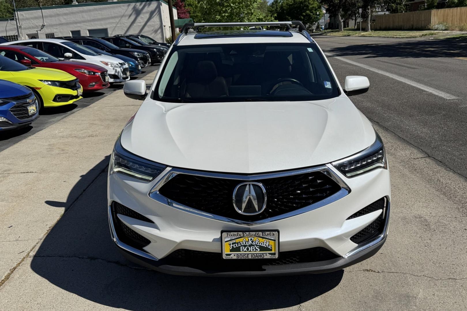 2019 White Diamond Pearl /Espresso Acura RDX Technology (5J8TC2H56KL) with an 4 Cyl 2.0 Liter Turbo engine, Automatic 10 Speed transmission, located at 2304 W. Main St., Boise, ID, 83702, (208) 342-7777, 43.622105, -116.218658 - Beautiful Color Combination! Low Mileage RDX! - Photo#3