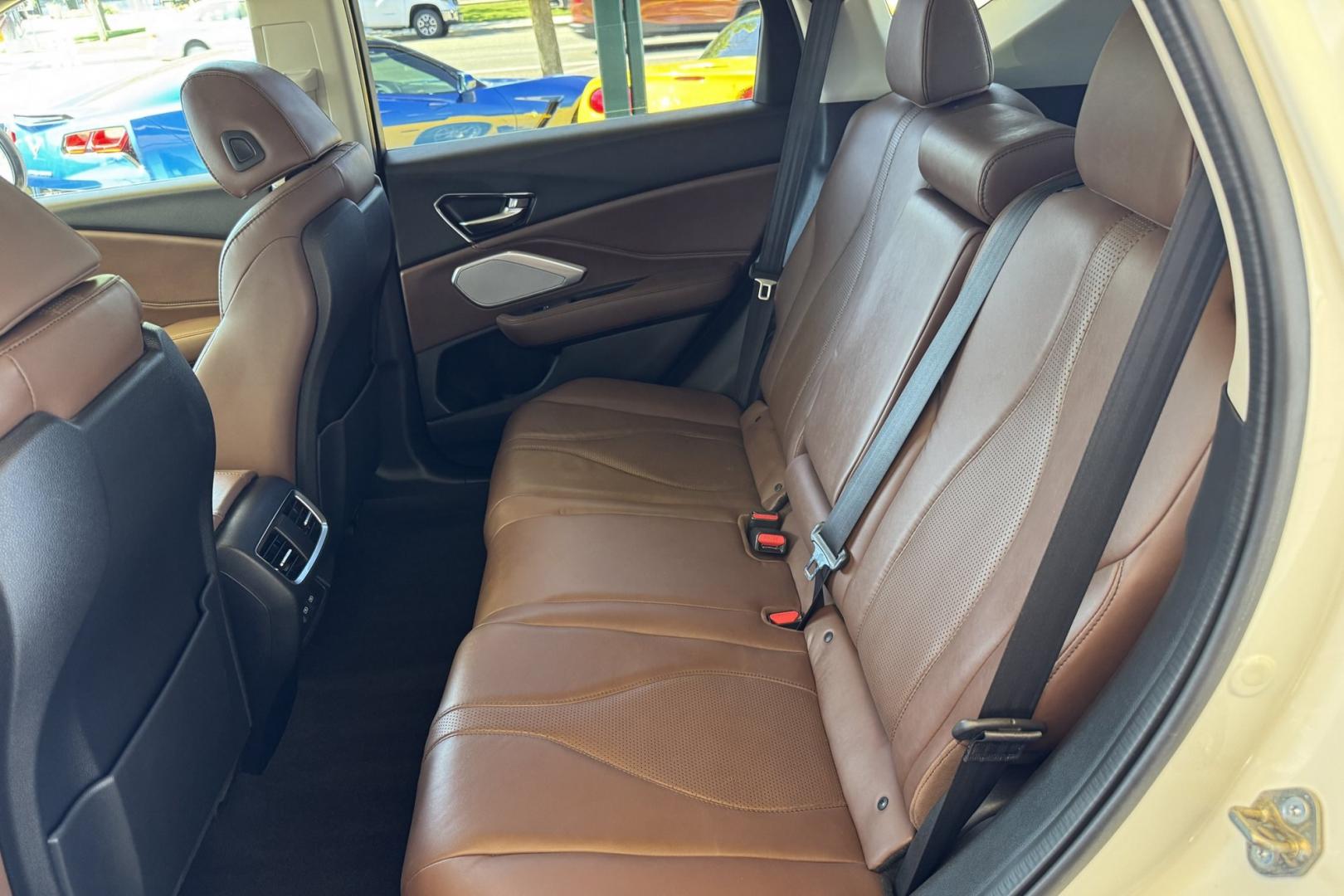 2019 White Diamond Pearl /Espresso Acura RDX Technology (5J8TC2H56KL) with an 4 Cyl 2.0 Liter Turbo engine, Automatic 10 Speed transmission, located at 2304 W. Main St., Boise, ID, 83702, (208) 342-7777, 43.622105, -116.218658 - Beautiful Color Combination! Low Mileage RDX! - Photo#12