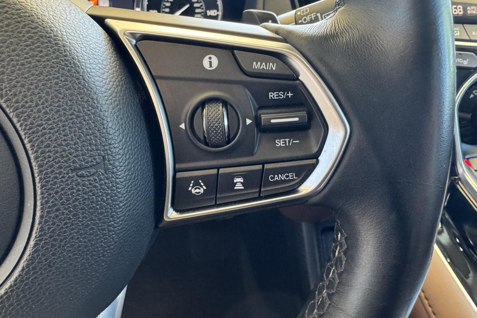 2019 White Diamond Pearl /Espresso Acura RDX Technology (5J8TC2H56KL) with an 4 Cyl 2.0 Liter Turbo engine, Automatic 10 Speed transmission, located at 2304 W. Main St., Boise, ID, 83702, (208) 342-7777, 43.622105, -116.218658 - Beautiful Color Combination! Low Mileage RDX! - Photo#16